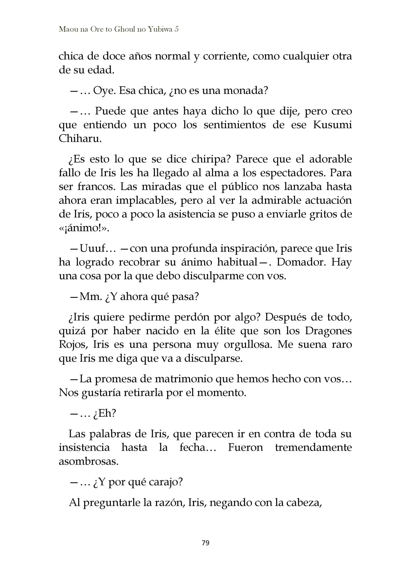 Maou Na Ore To Fushihime No Yubiwa (novela) - Capítulo 27 - Página 11 - LectorTMOo