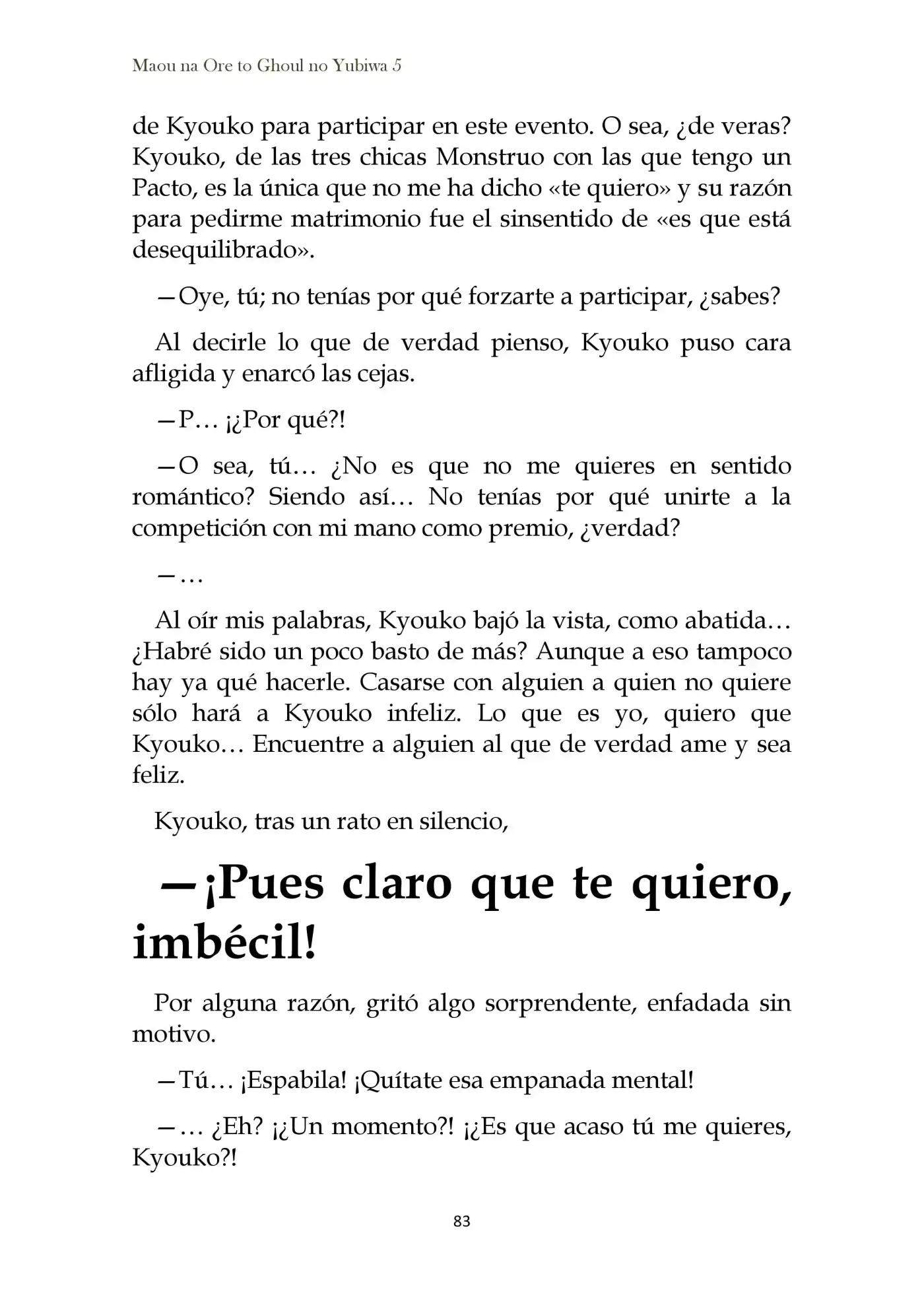 Maou Na Ore To Fushihime No Yubiwa (novela) - Capítulo 27 - Página 15 - LectorTMOo