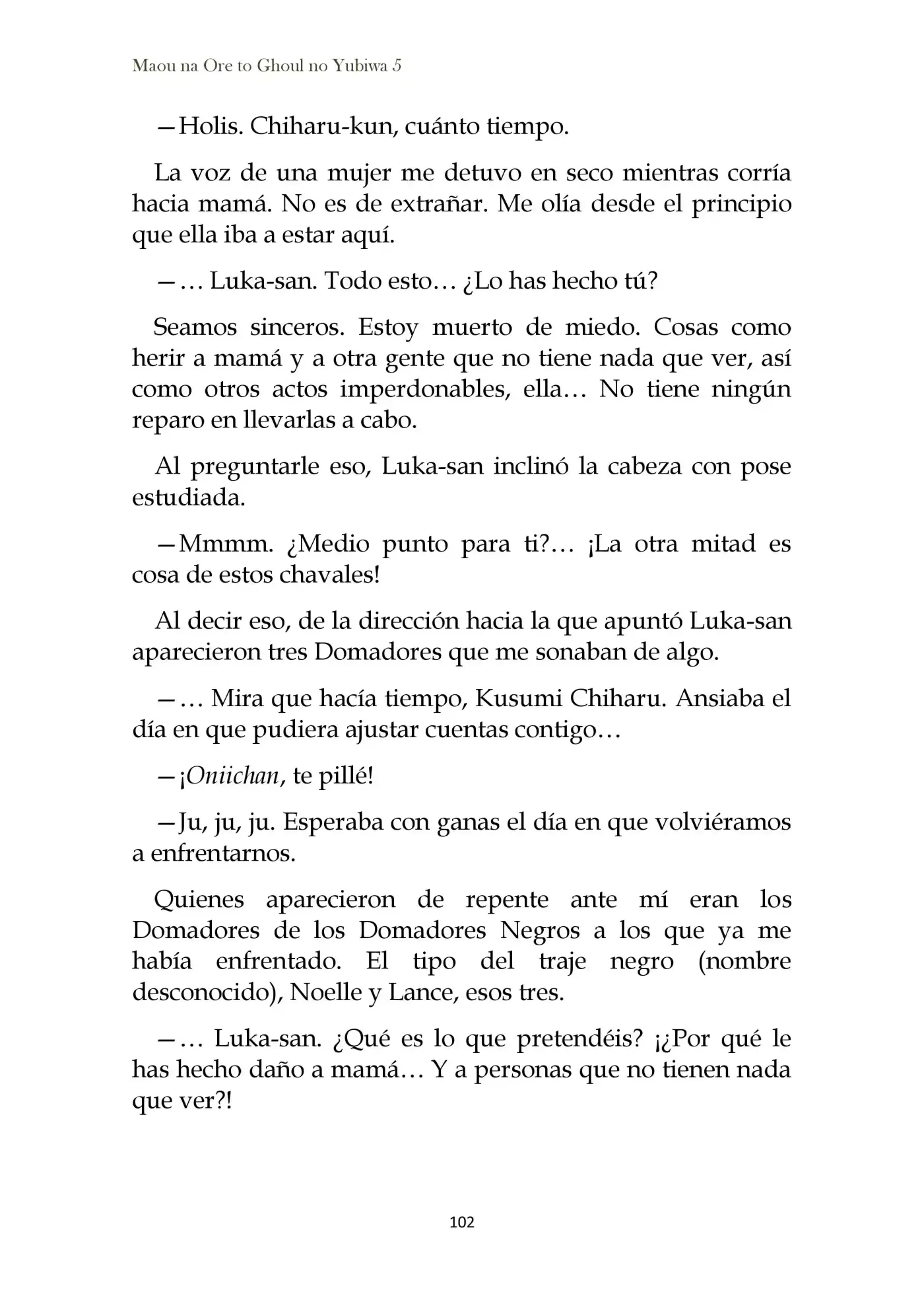 Maou Na Ore To Fushihime No Yubiwa (novela) - Capítulo 28 - Página 8 - LectorTMOo