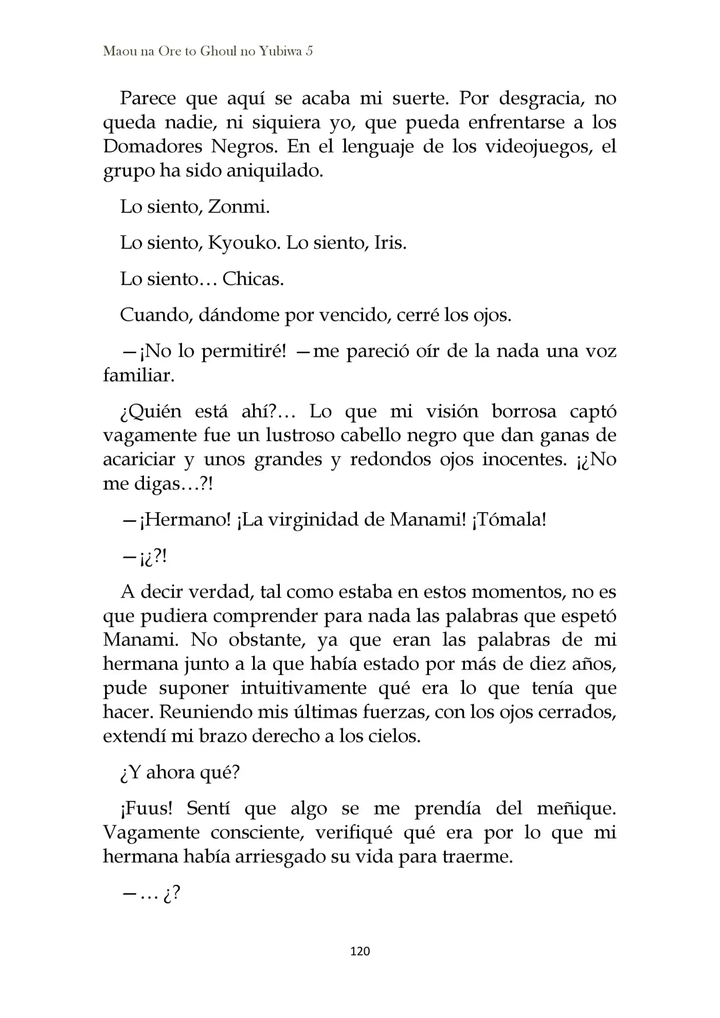 Maou Na Ore To Fushihime No Yubiwa (novela) - Capítulo 28 - Página 26 - LectorTMOo