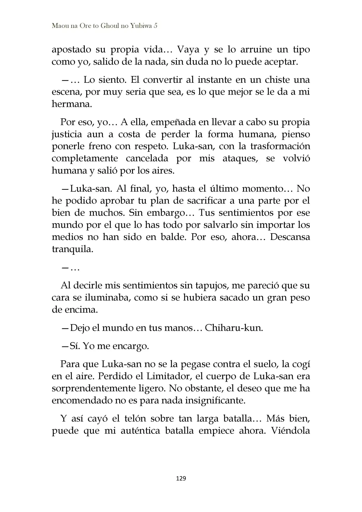 Maou Na Ore To Fushihime No Yubiwa (novela) - Capítulo 28 - Página 35 - LectorTMOo