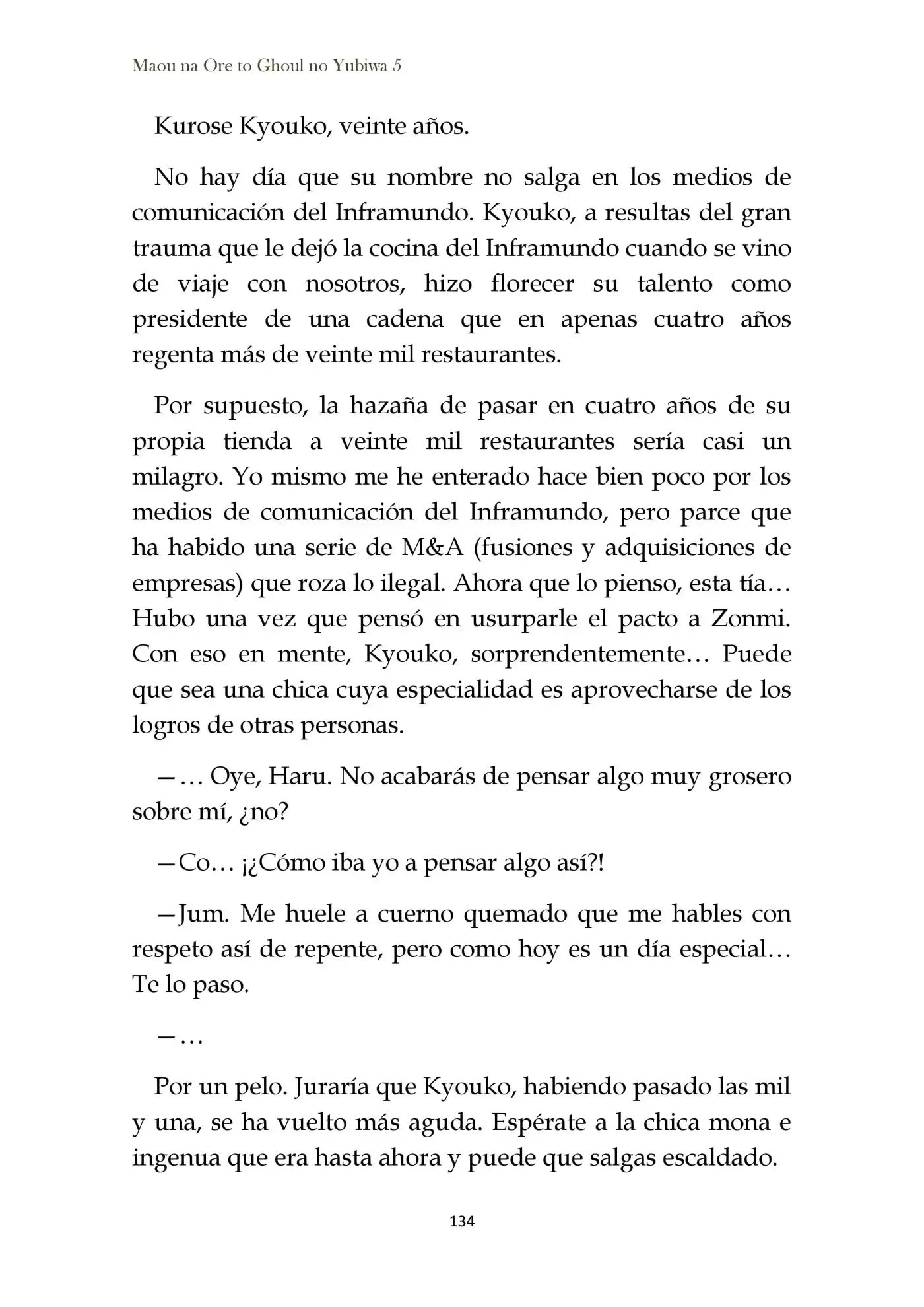 Maou Na Ore To Fushihime No Yubiwa (novela) - Capítulo 28 - Página 40 - LectorTMOo