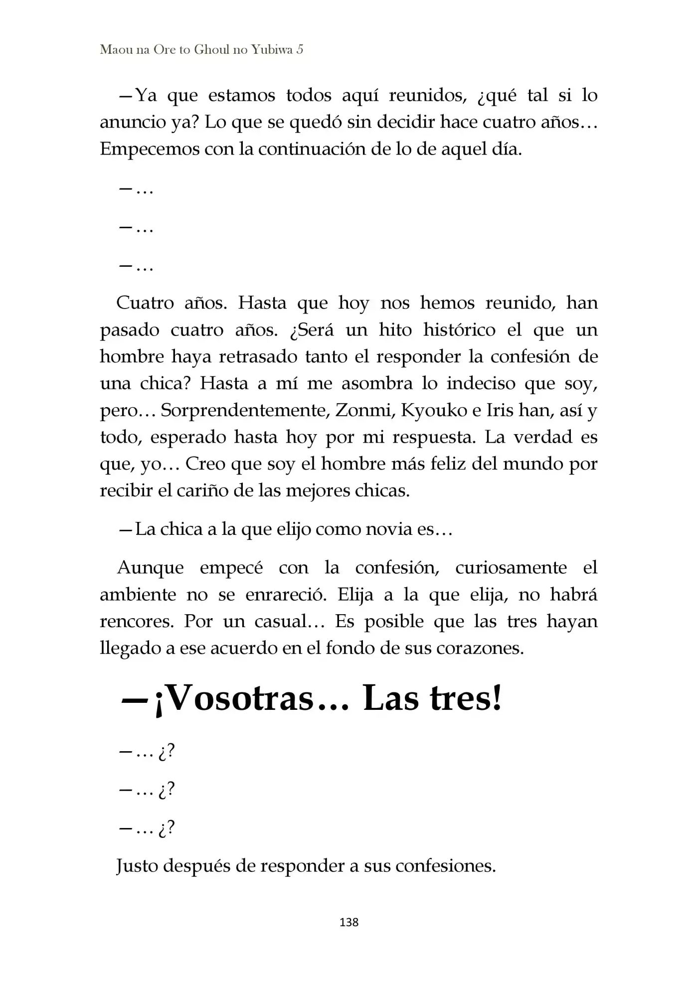 Maou Na Ore To Fushihime No Yubiwa (novela) - Capítulo 28 - Página 44 - LectorTMOo