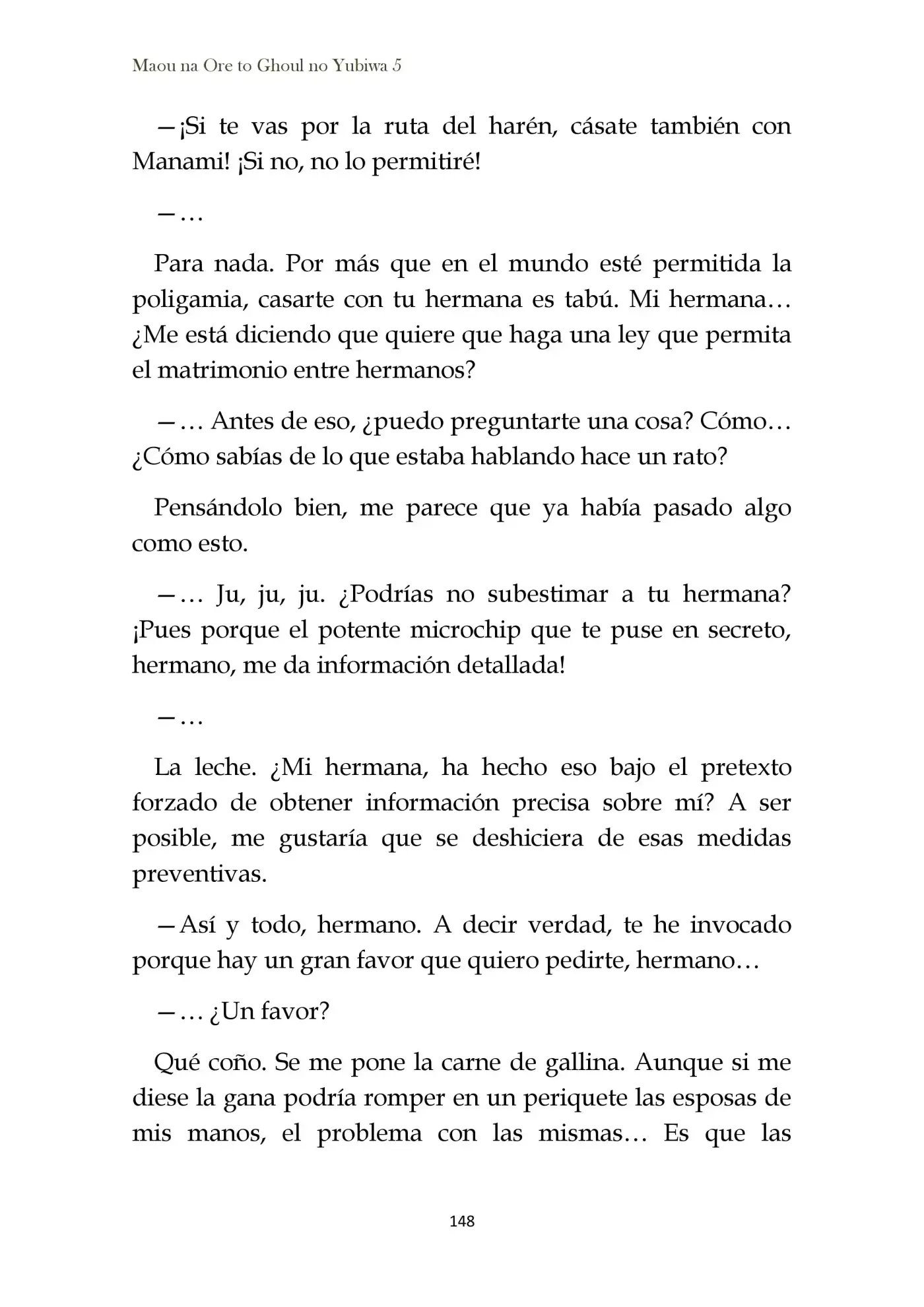 Maou Na Ore To Fushihime No Yubiwa (novela) - Capítulo 28 - Página 54 - LectorTMOo