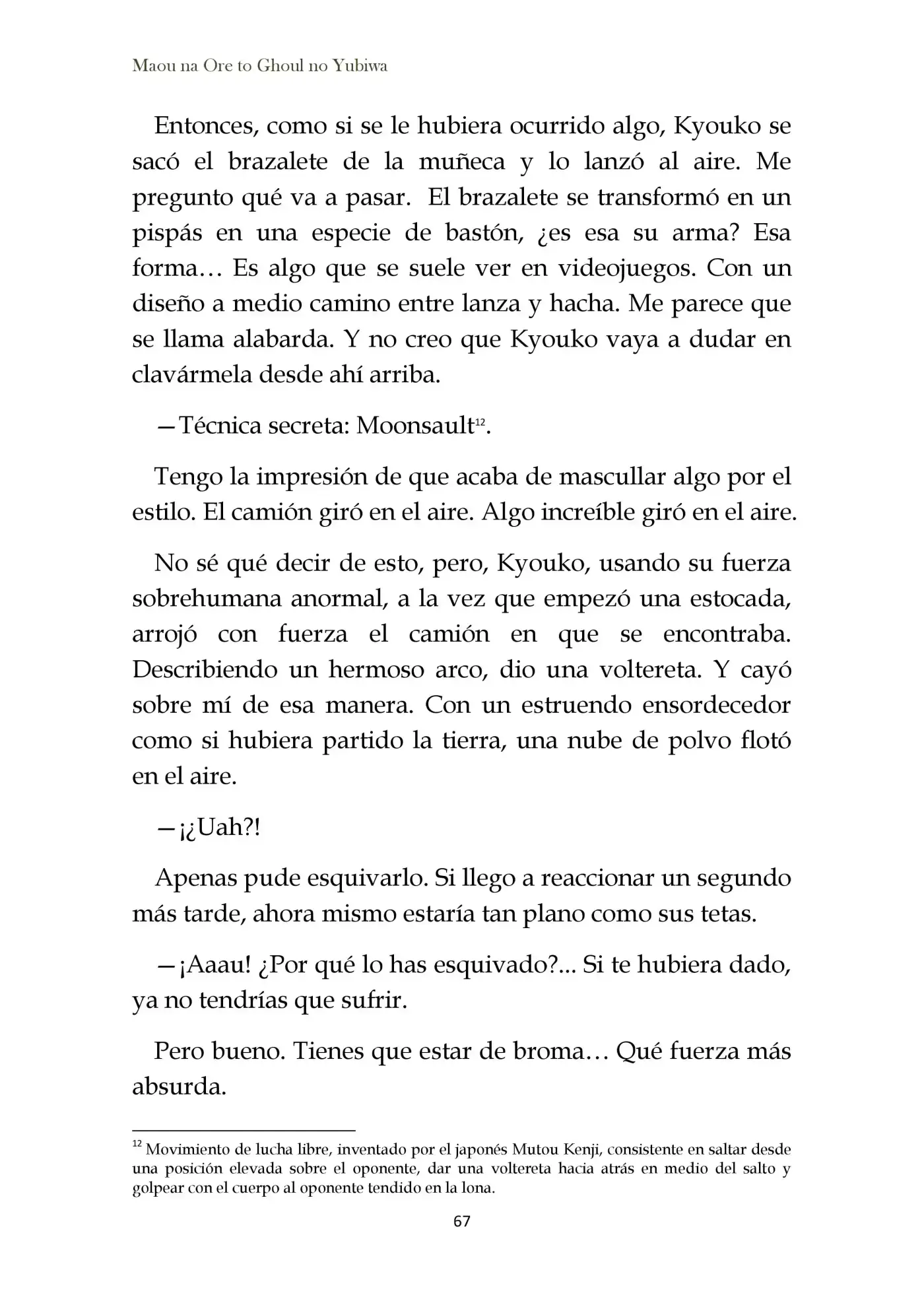 Maou Na Ore To Fushihime No Yubiwa (novela) - Capítulo 3 - Página 7 - LectorTMOo