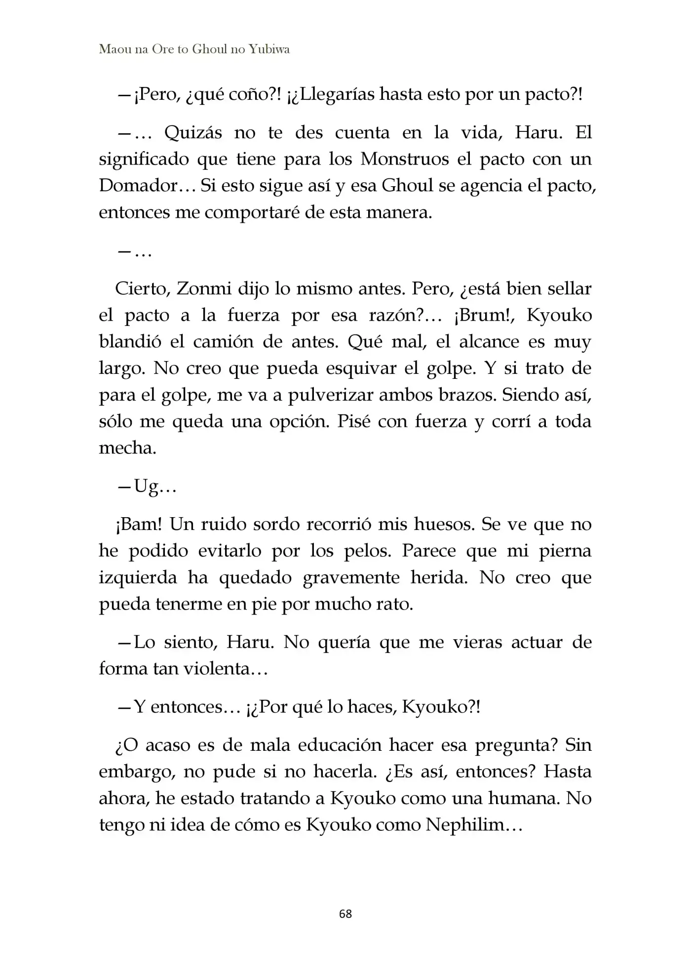 Maou Na Ore To Fushihime No Yubiwa (novela) - Capítulo 3 - Página 8 - LectorTMOo