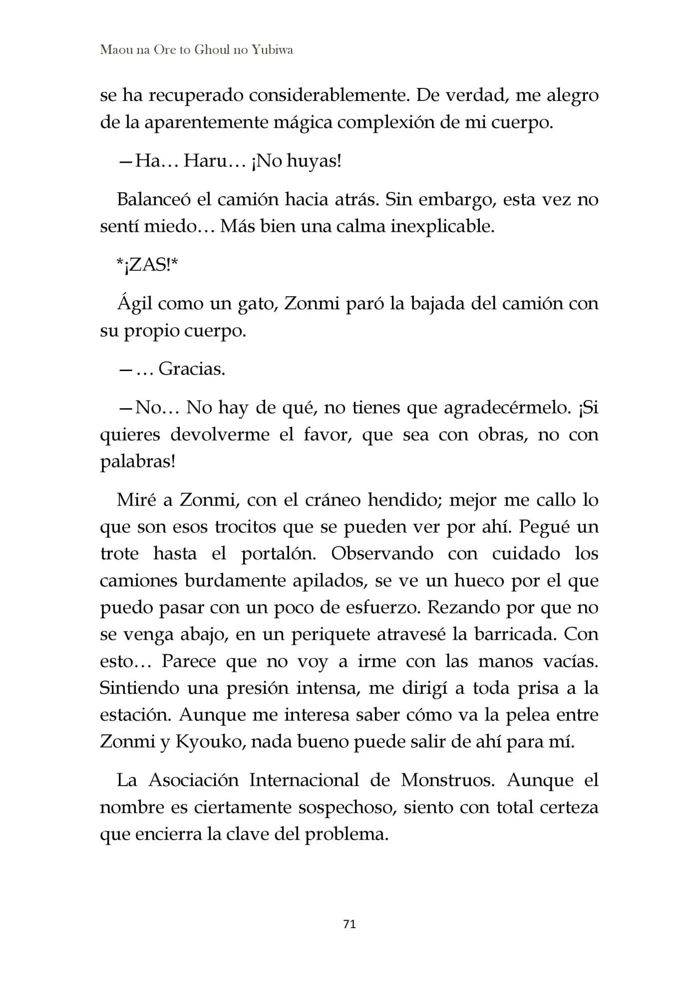 Maou Na Ore To Fushihime No Yubiwa (novela) - Capítulo 3 - Página 11 - LectorTMOo