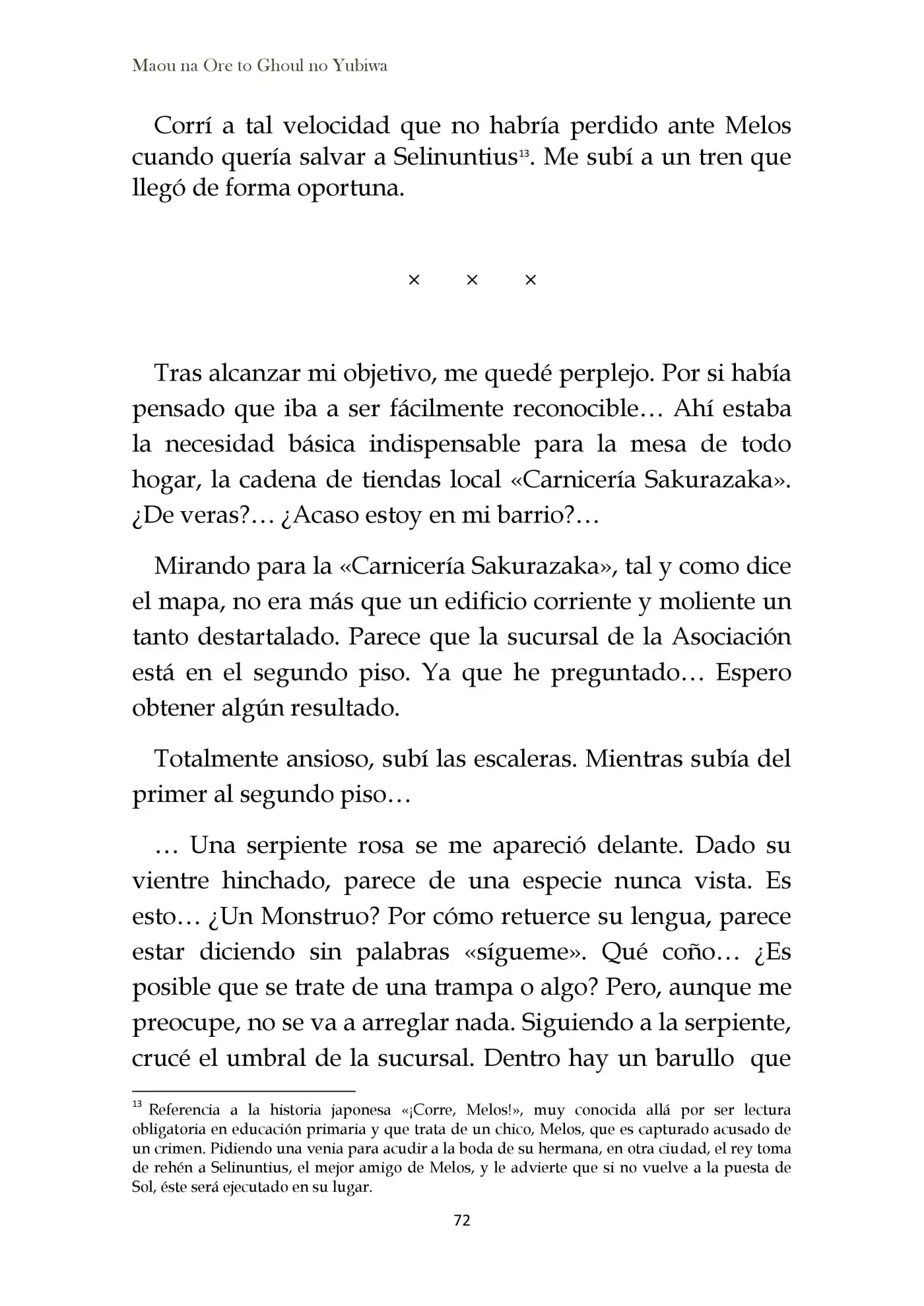 Maou Na Ore To Fushihime No Yubiwa (novela) - Capítulo 3 - Página 12 - LectorTMOo