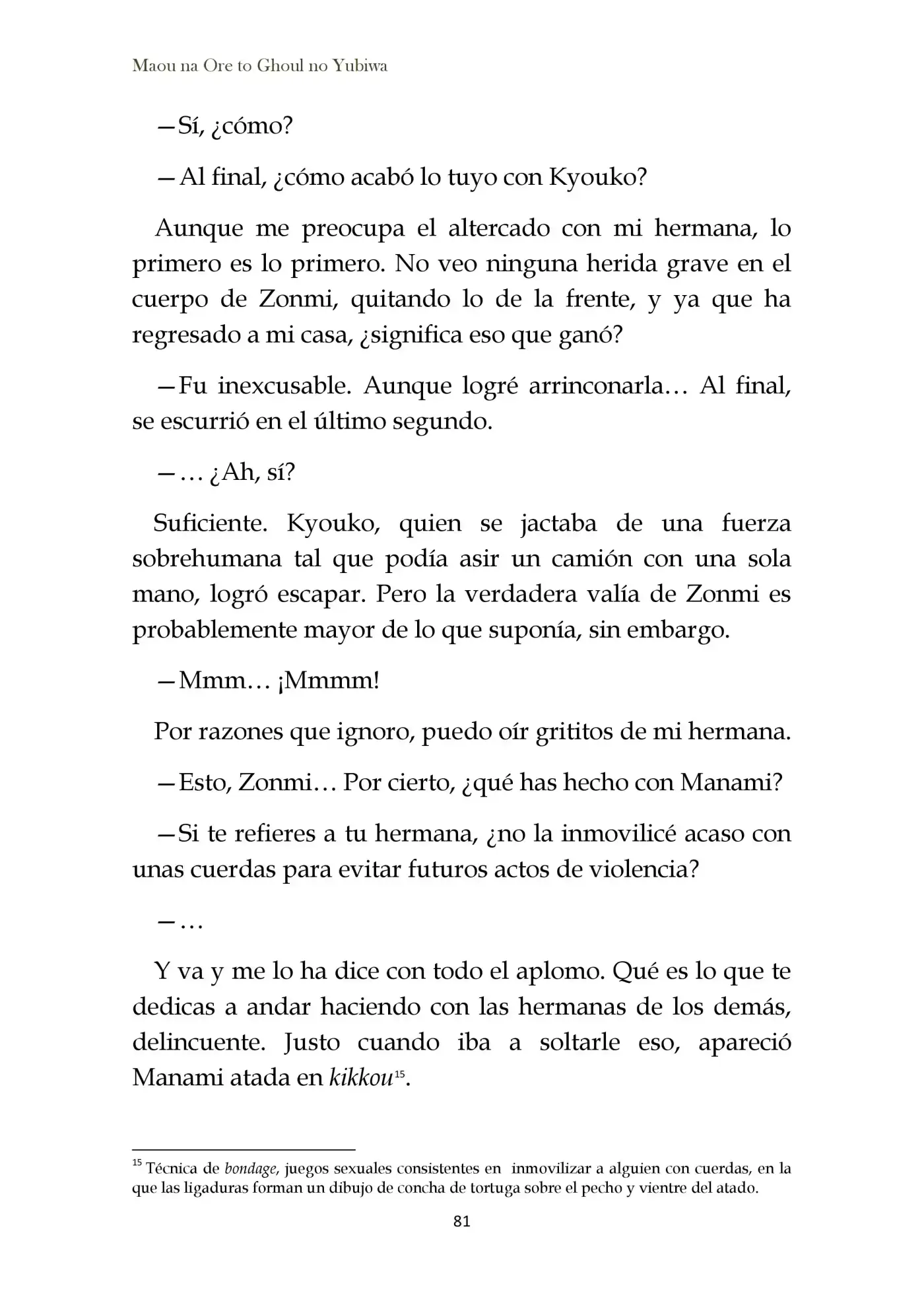 Maou Na Ore To Fushihime No Yubiwa (novela) - Capítulo 3 - Página 21 - LectorTMOo