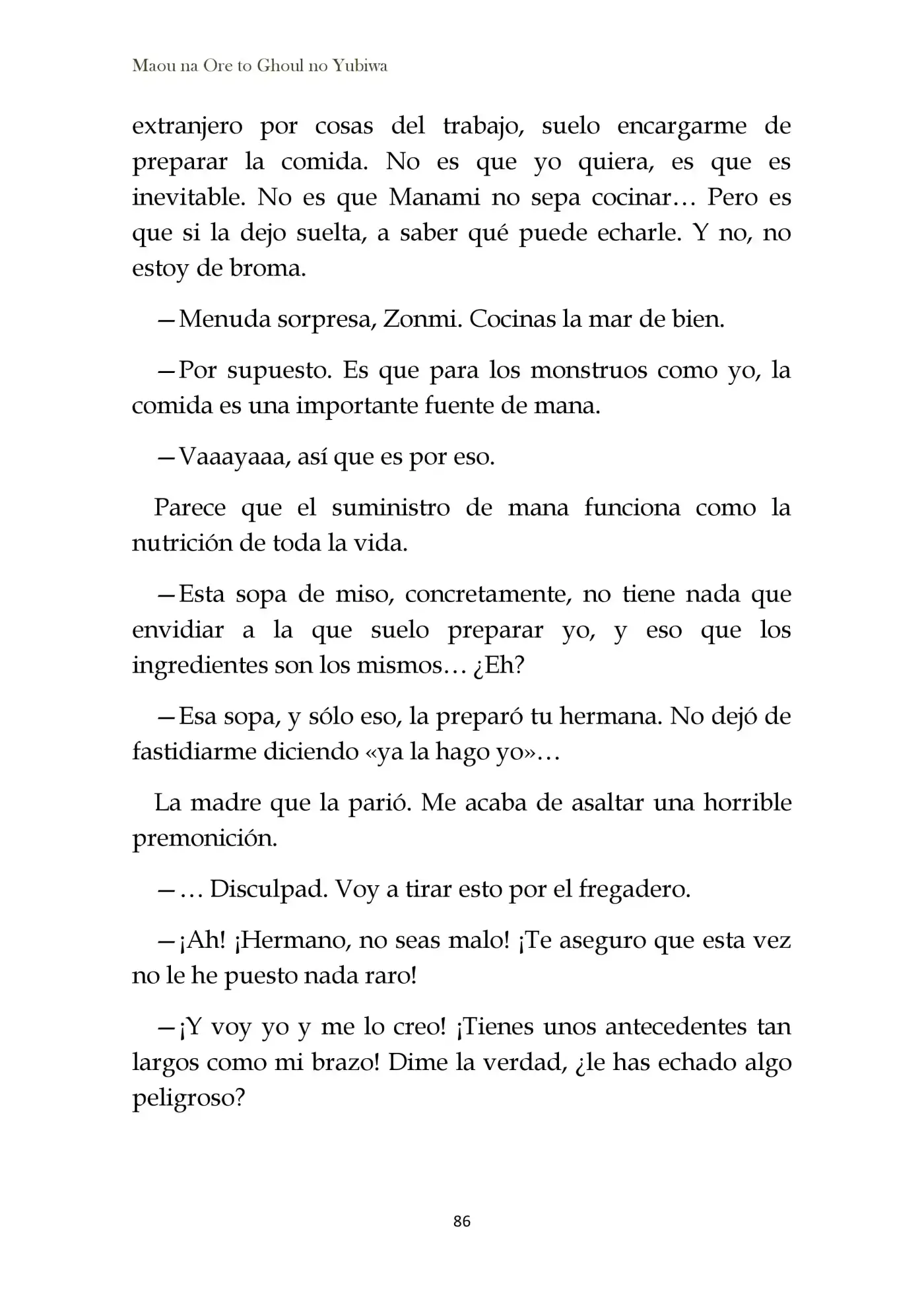 Maou Na Ore To Fushihime No Yubiwa (novela) - Capítulo 3 - Página 26 - LectorTMOo