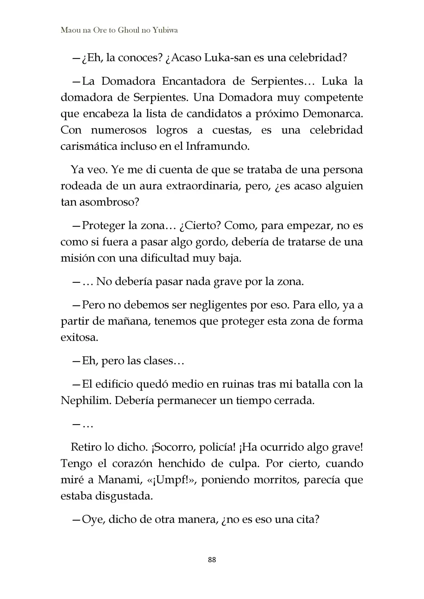 Maou Na Ore To Fushihime No Yubiwa (novela) - Capítulo 3 - Página 28 - LectorTMOo