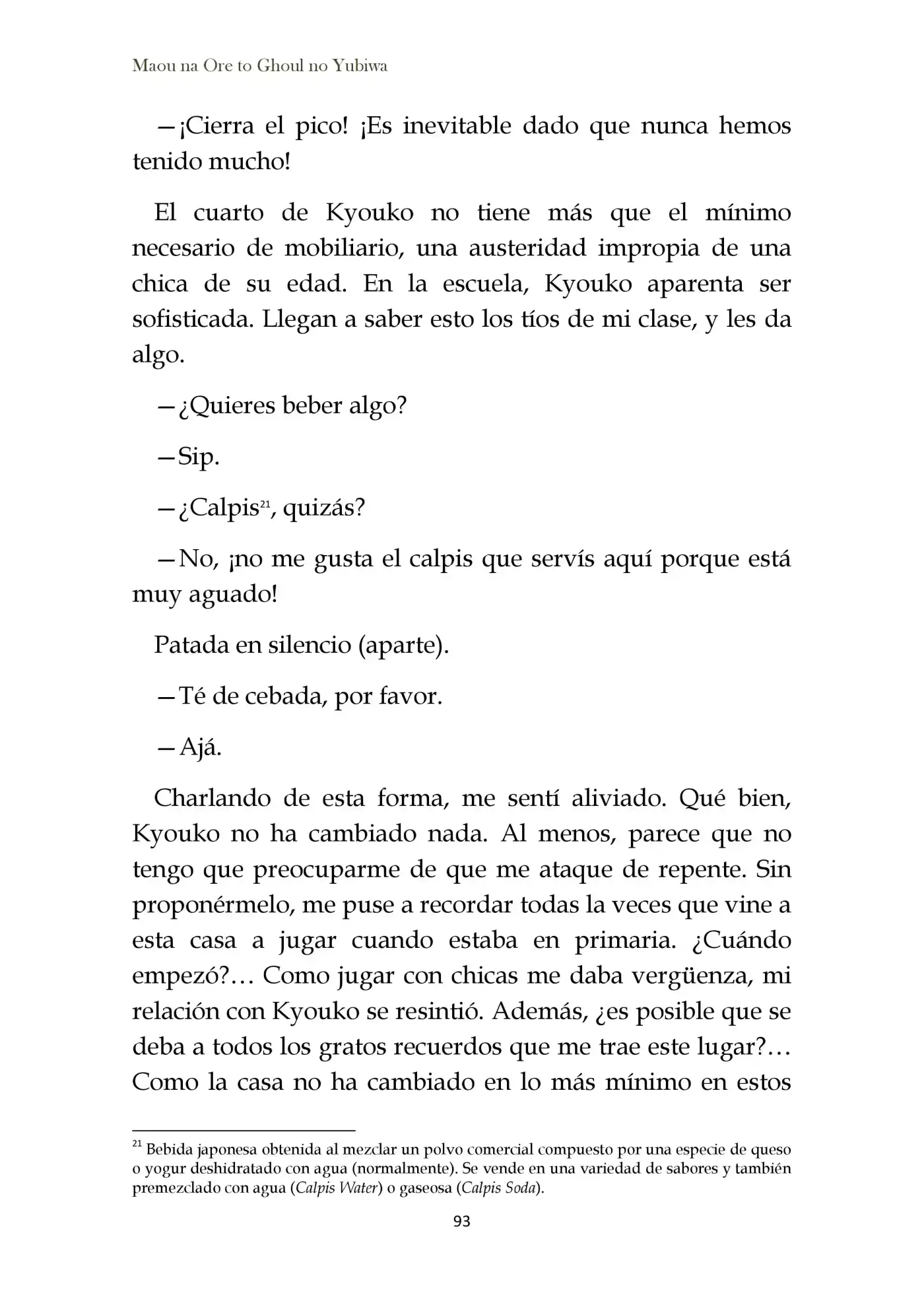 Maou Na Ore To Fushihime No Yubiwa (novela) - Capítulo 3 - Página 33 - LectorTMOo