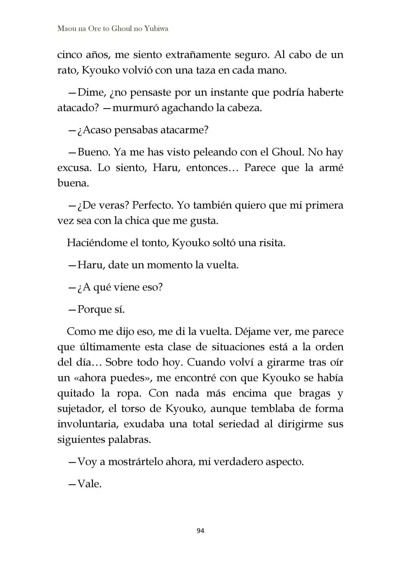 Maou Na Ore To Fushihime No Yubiwa (novela) - Capítulo 3 - Página 34 - LectorTMOo