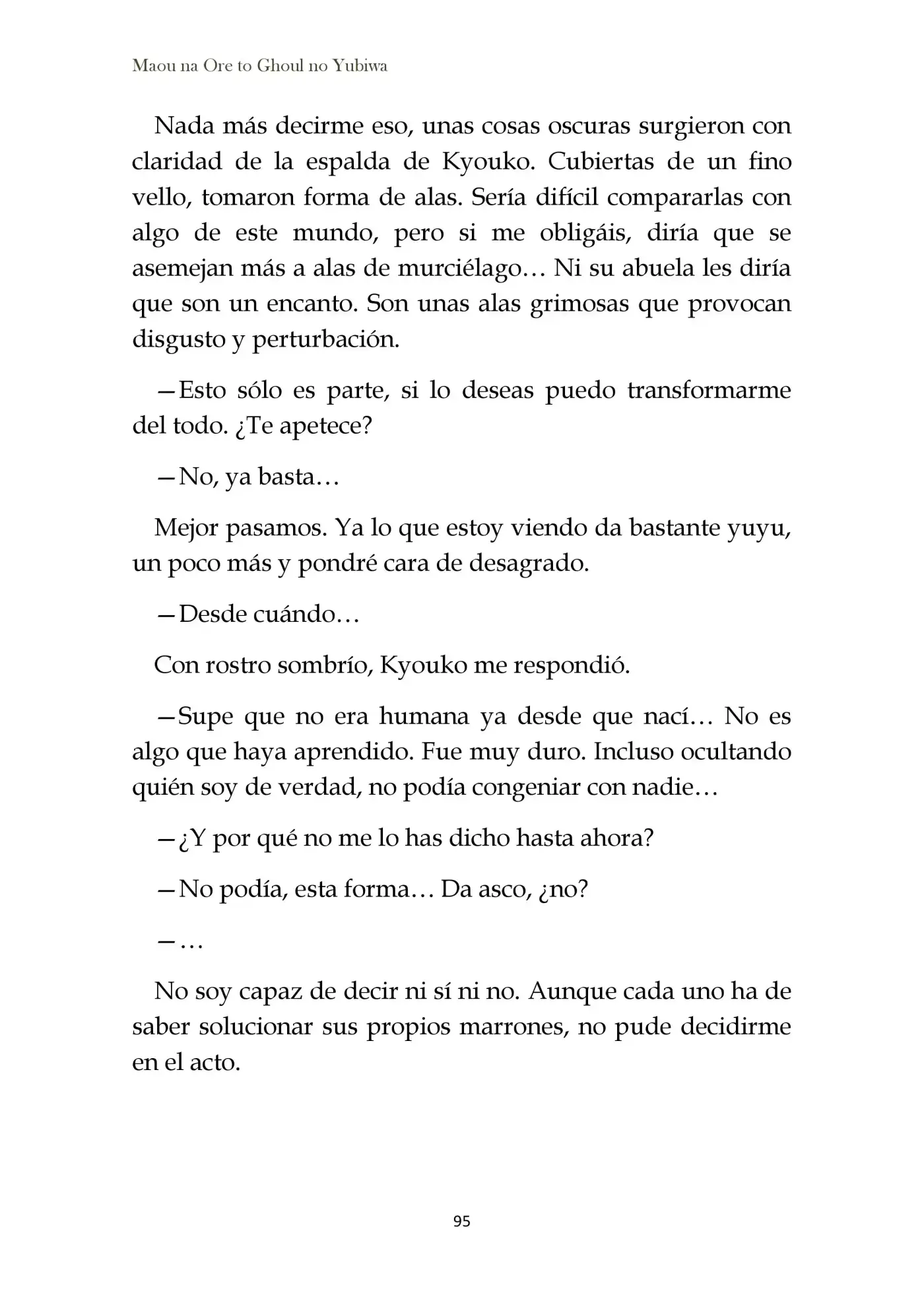 Maou Na Ore To Fushihime No Yubiwa (novela) - Capítulo 3 - Página 35 - LectorTMOo