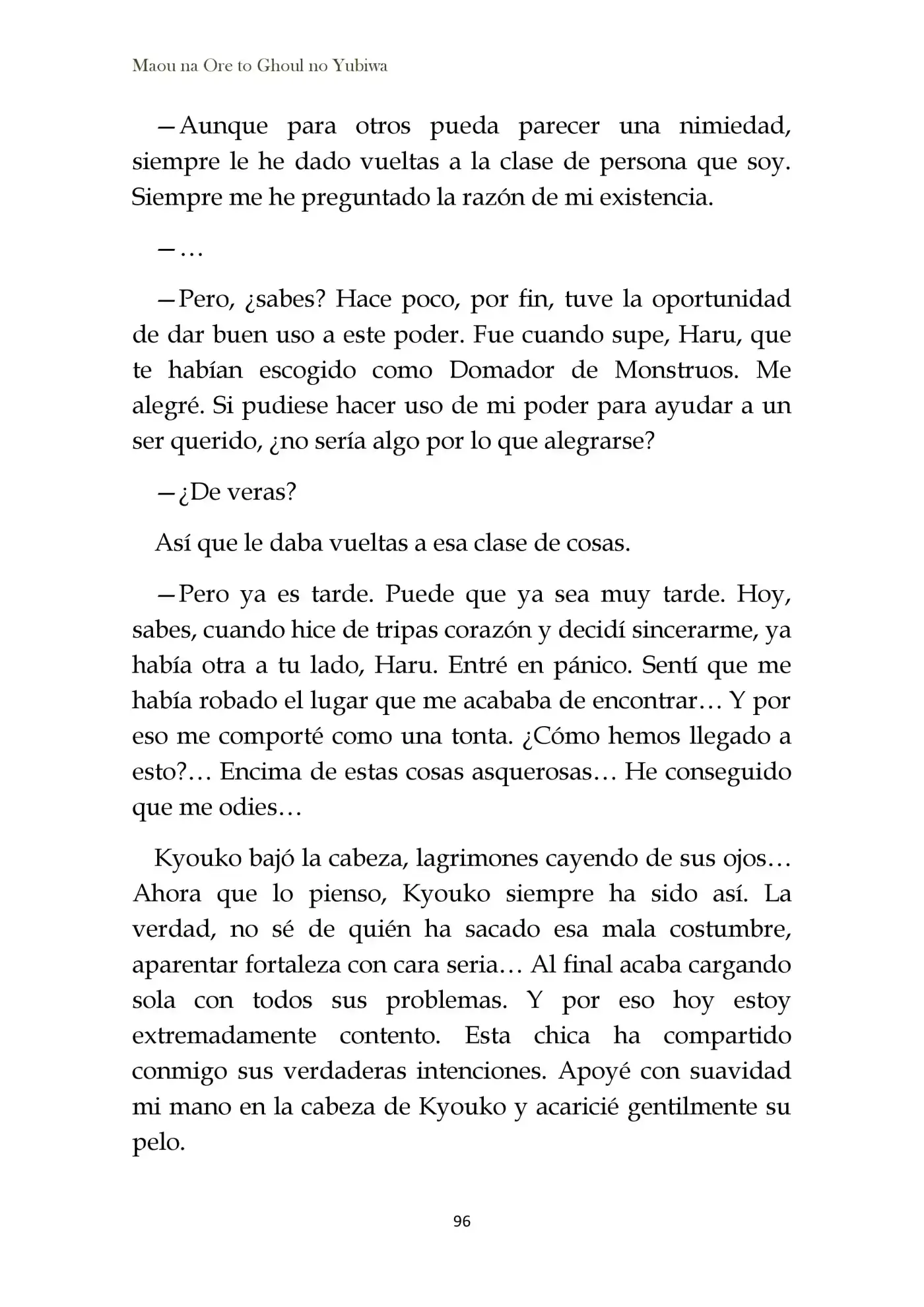 Maou Na Ore To Fushihime No Yubiwa (novela) - Capítulo 3 - Página 36 - LectorTMOo