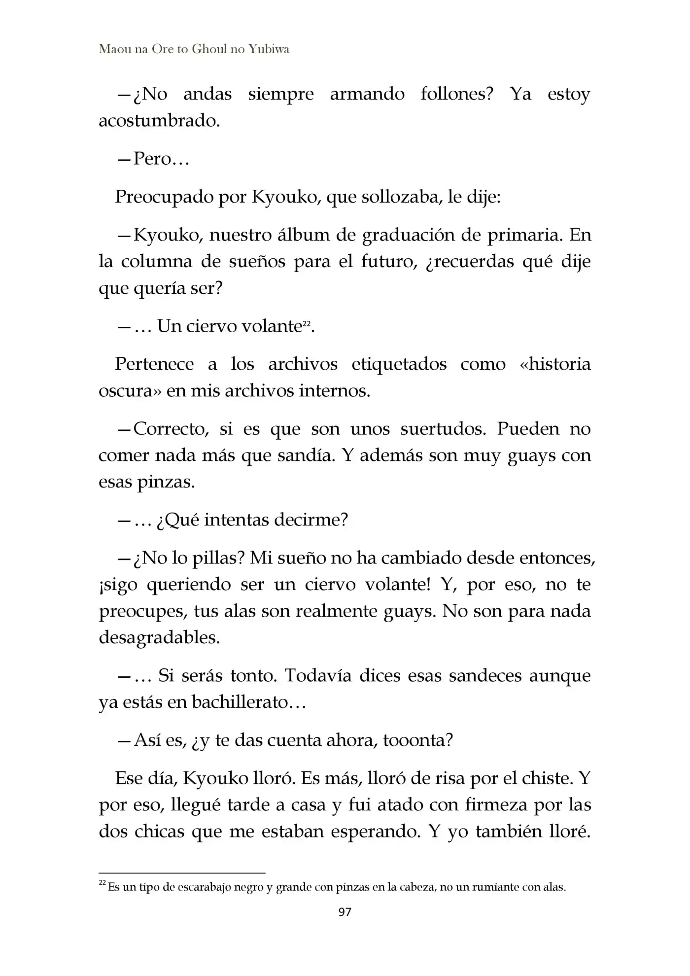 Maou Na Ore To Fushihime No Yubiwa (novela) - Capítulo 3 - Página 37 - LectorTMOo