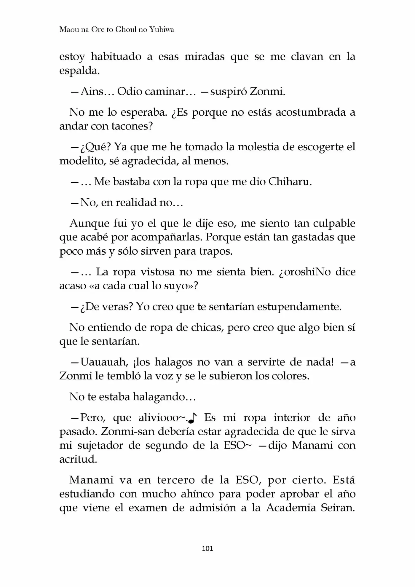 Maou Na Ore To Fushihime No Yubiwa (novela) - Capítulo 4 - Página 2 - LectorTMOo