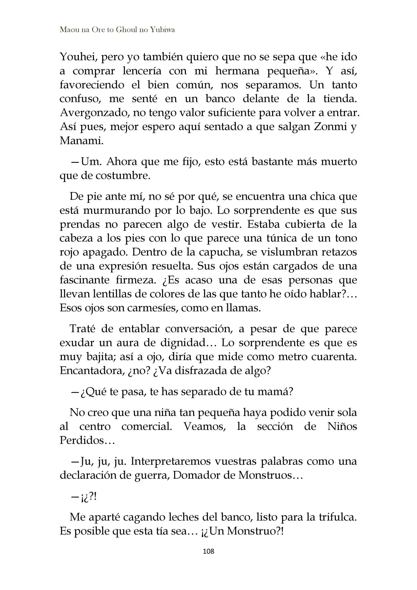Maou Na Ore To Fushihime No Yubiwa (novela) - Capítulo 4 - Página 9 - LectorTMOo