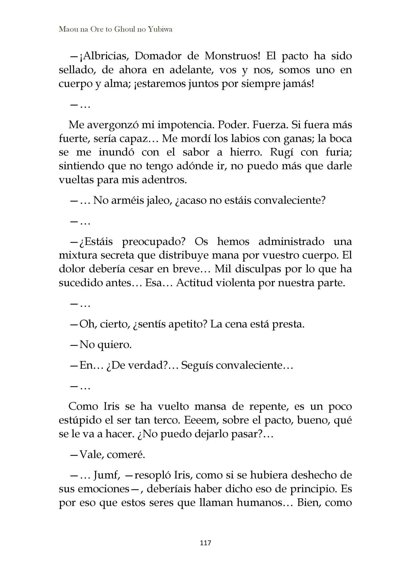 Maou Na Ore To Fushihime No Yubiwa (novela) - Capítulo 4 - Página 18 - LectorTMOo