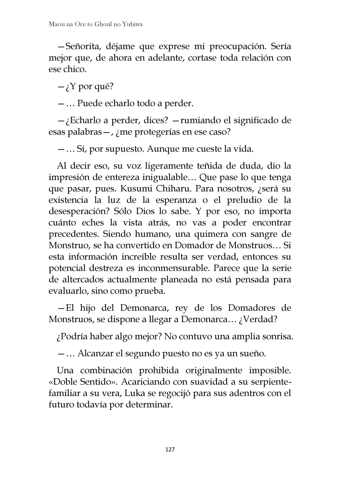 Maou Na Ore To Fushihime No Yubiwa (novela) - Capítulo 4 - Página 28 - LectorTMOo