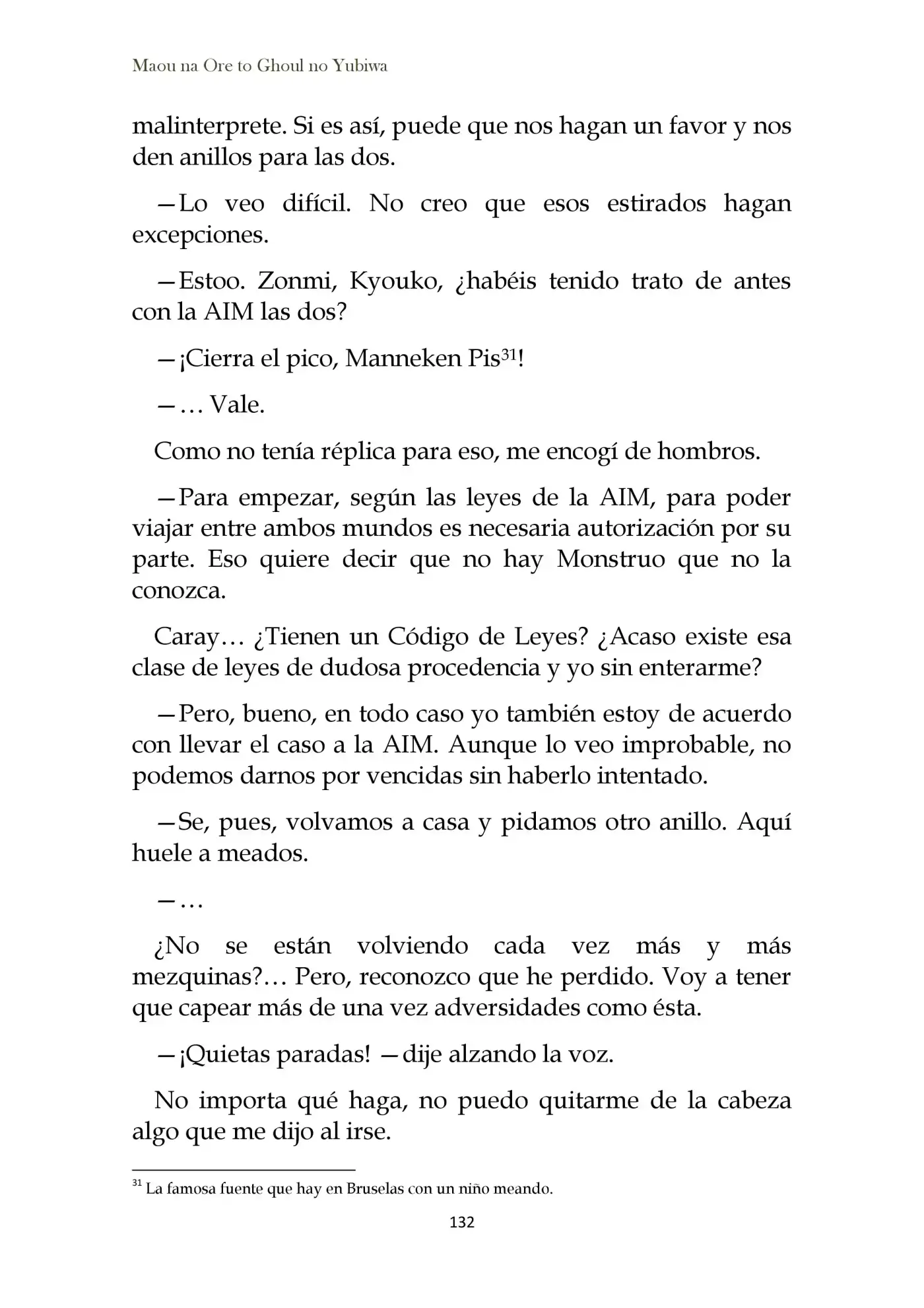 Maou Na Ore To Fushihime No Yubiwa (novela) - Capítulo 5 - Página 5 - LectorTMOo