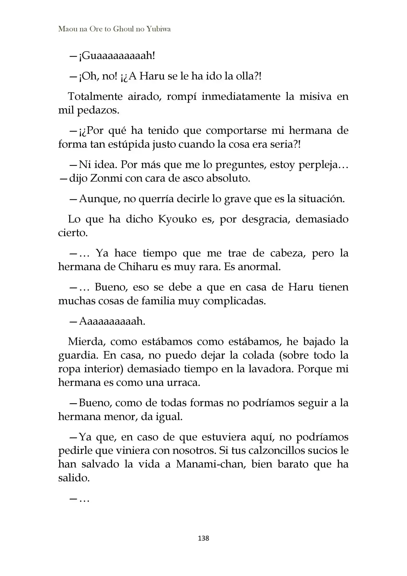 Maou Na Ore To Fushihime No Yubiwa (novela) - Capítulo 5 - Página 11 - LectorTMOo