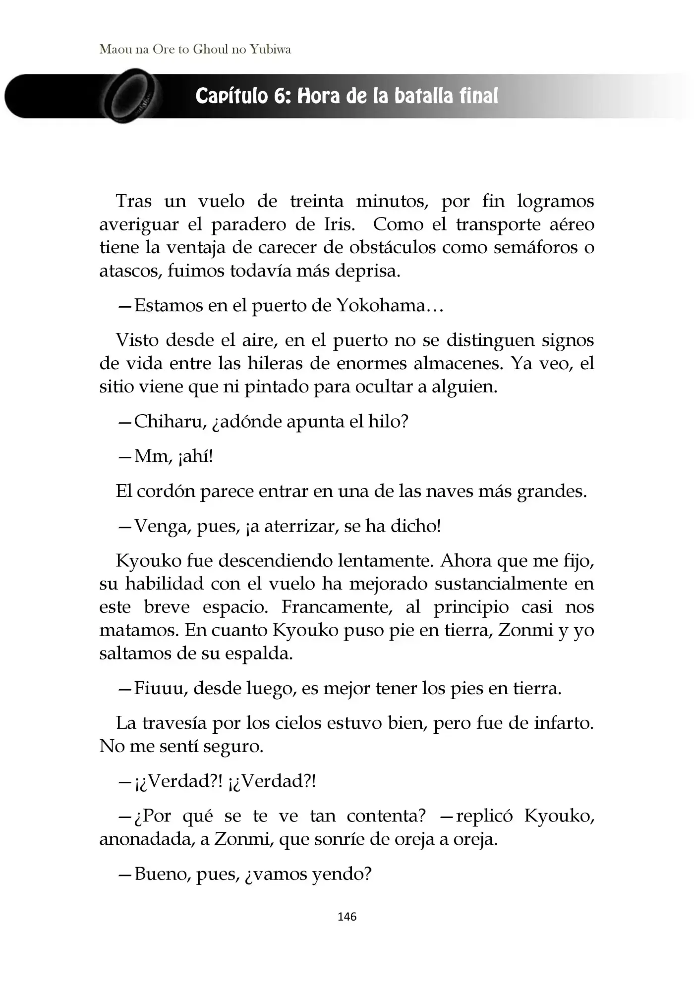 Maou Na Ore To Fushihime No Yubiwa (novela) - Capítulo 6 - Página 1 - LectorTMOo