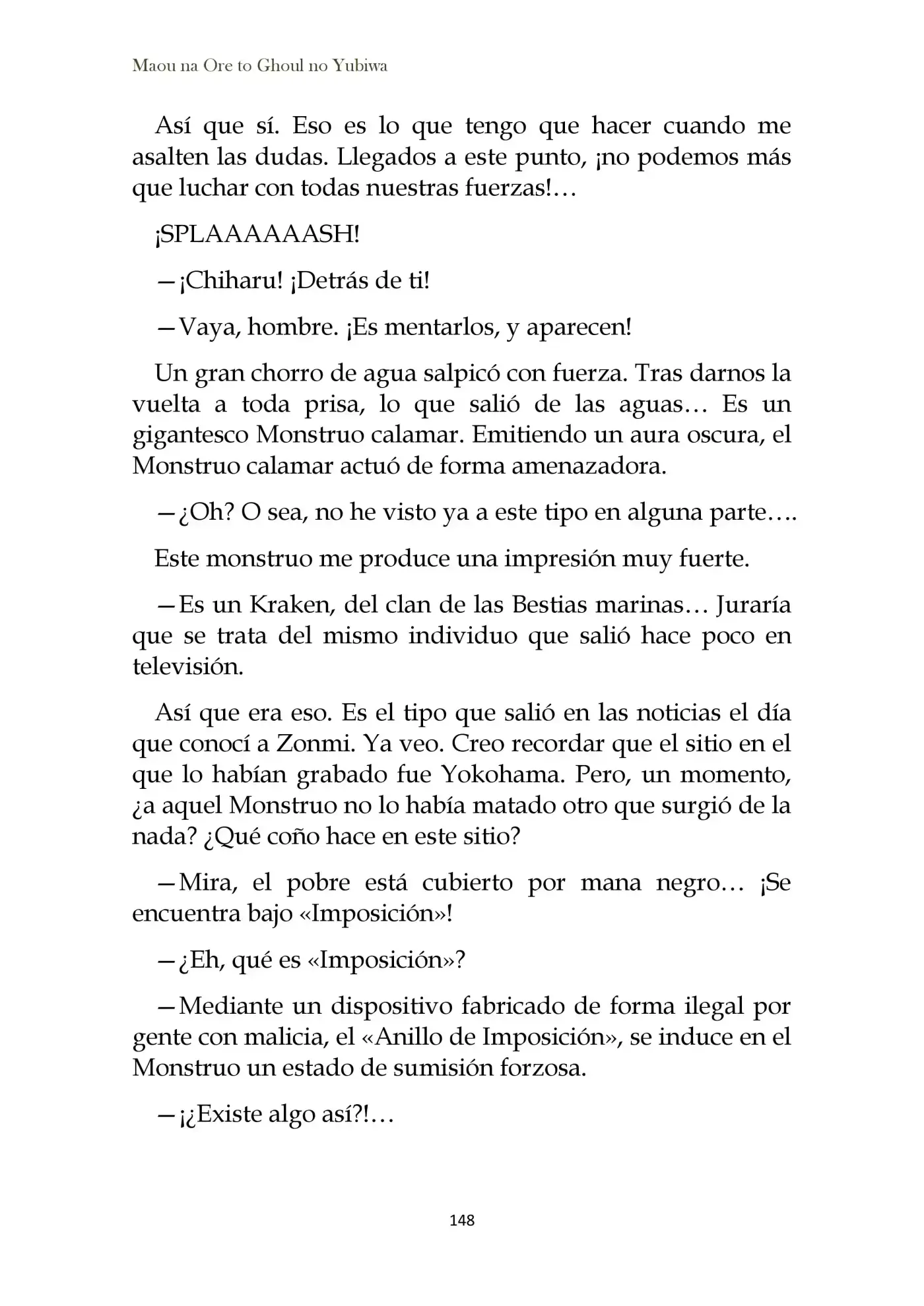 Maou Na Ore To Fushihime No Yubiwa (novela) - Capítulo 6 - Página 3 - LectorTMOo