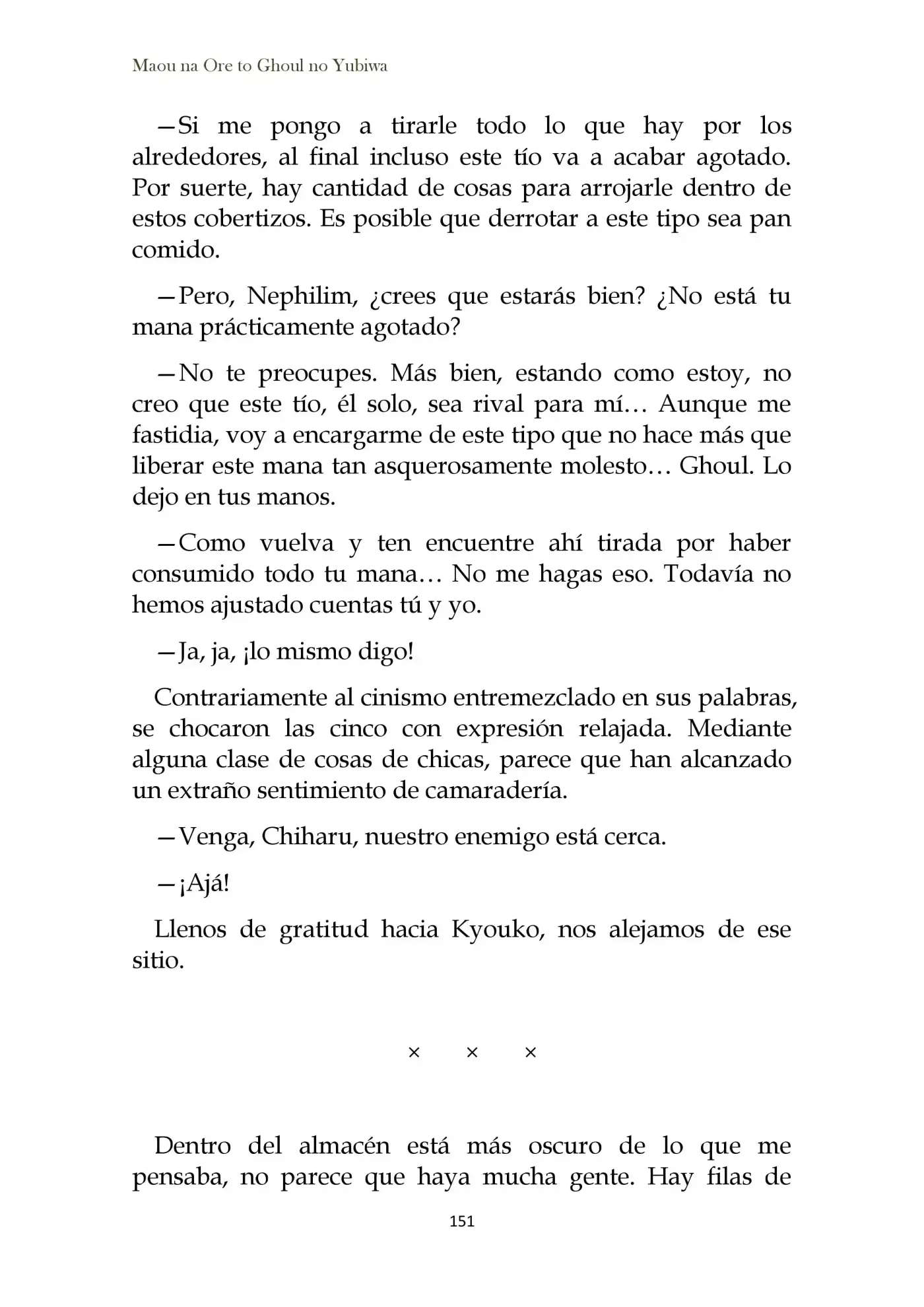Maou Na Ore To Fushihime No Yubiwa (novela) - Capítulo 6 - Página 6 - LectorTMOo