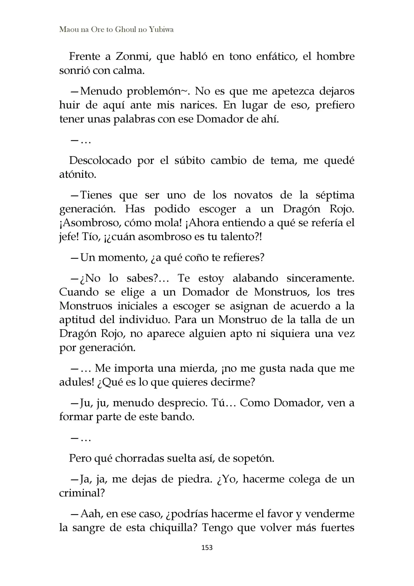 Maou Na Ore To Fushihime No Yubiwa (novela) - Capítulo 6 - Página 8 - LectorTMOo
