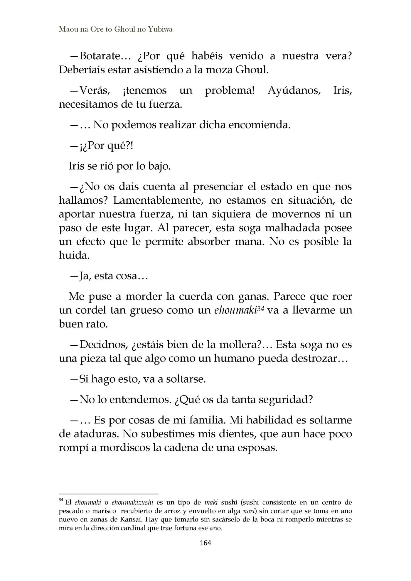 Maou Na Ore To Fushihime No Yubiwa (novela) - Capítulo 6 - Página 19 - LectorTMOo