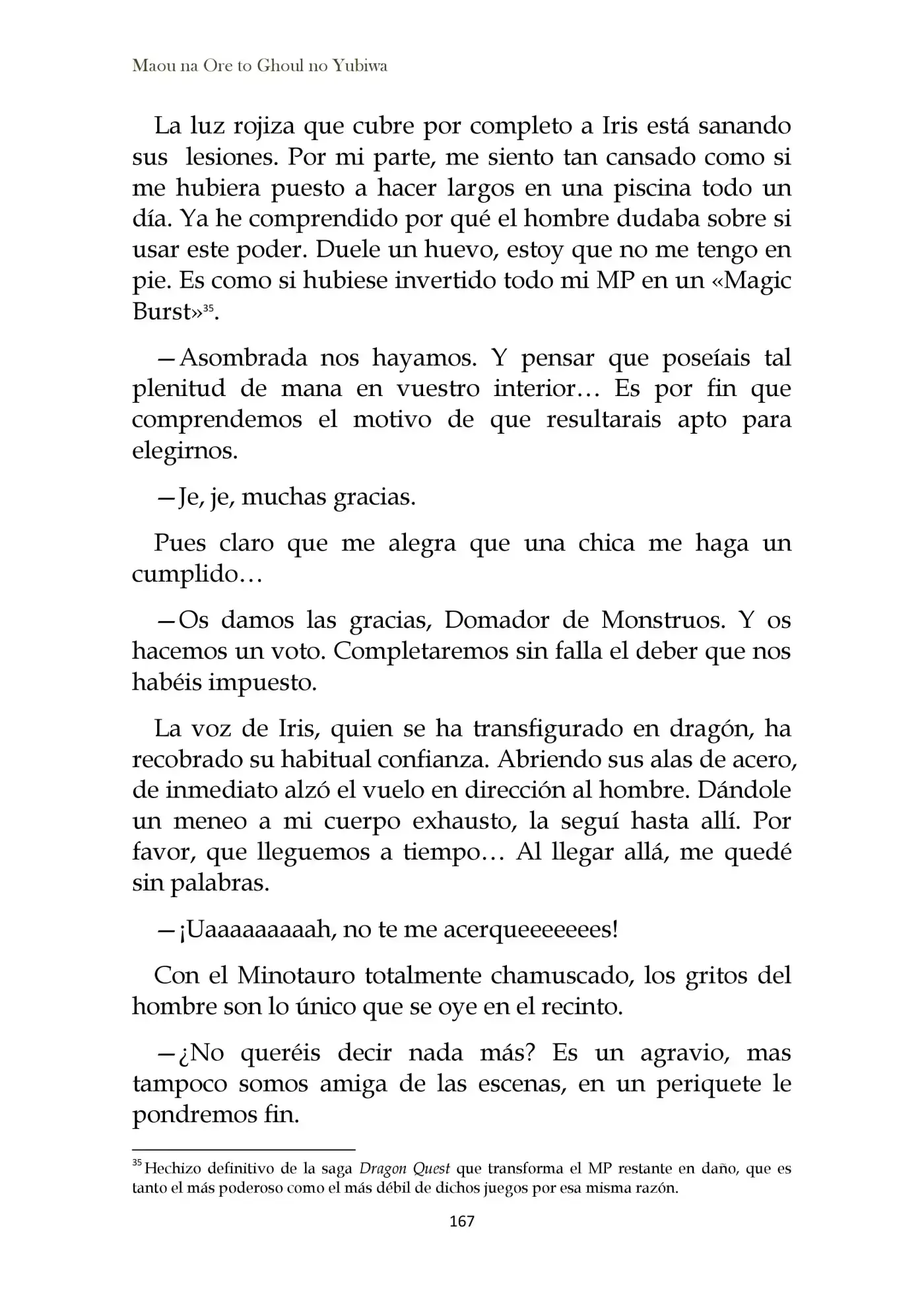 Maou Na Ore To Fushihime No Yubiwa (novela) - Capítulo 6 - Página 22 - LectorTMOo