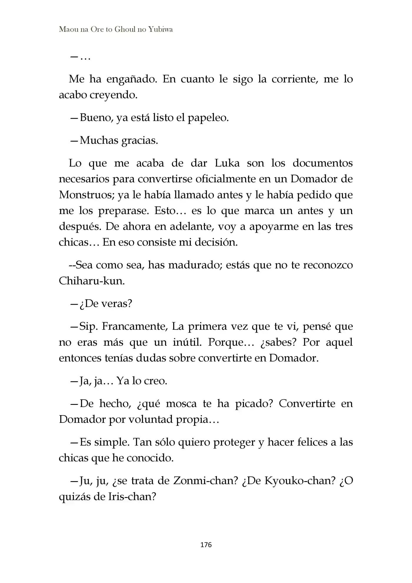 Maou Na Ore To Fushihime No Yubiwa (novela) - Capítulo 6 - Página 31 - LectorTMOo