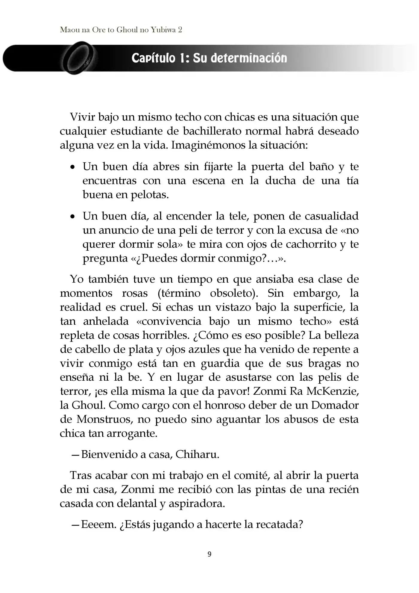 Maou Na Ore To Fushihime No Yubiwa (novela) - Capítulo 7 - Página 13 - LectorTMOo