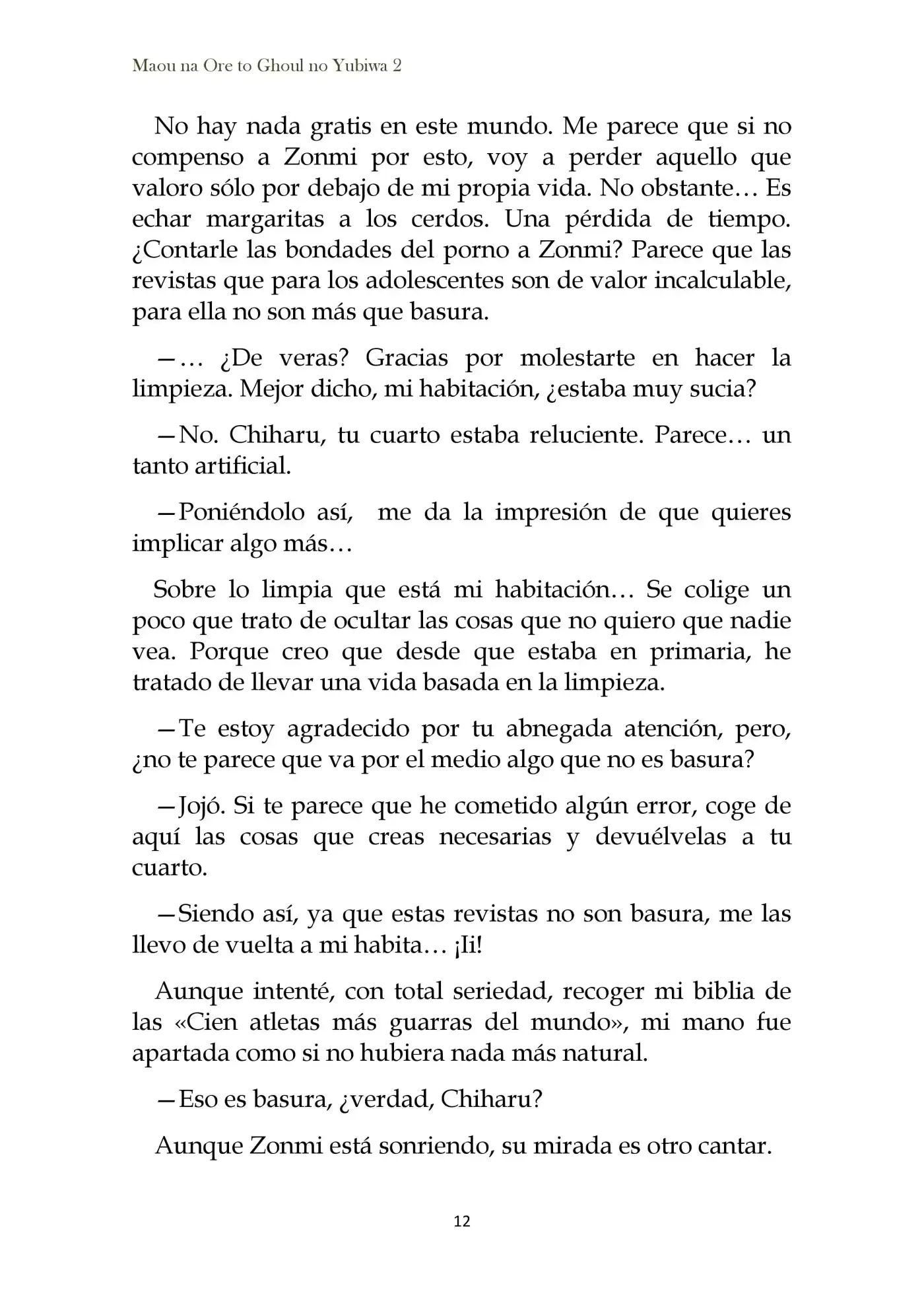 Maou Na Ore To Fushihime No Yubiwa (novela) - Capítulo 7 - Página 16 - LectorTMOo