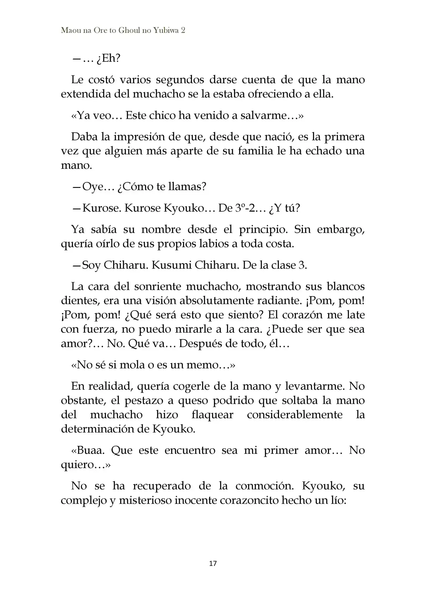 Maou Na Ore To Fushihime No Yubiwa (novela) - Capítulo 7 - Página 21 - LectorTMOo