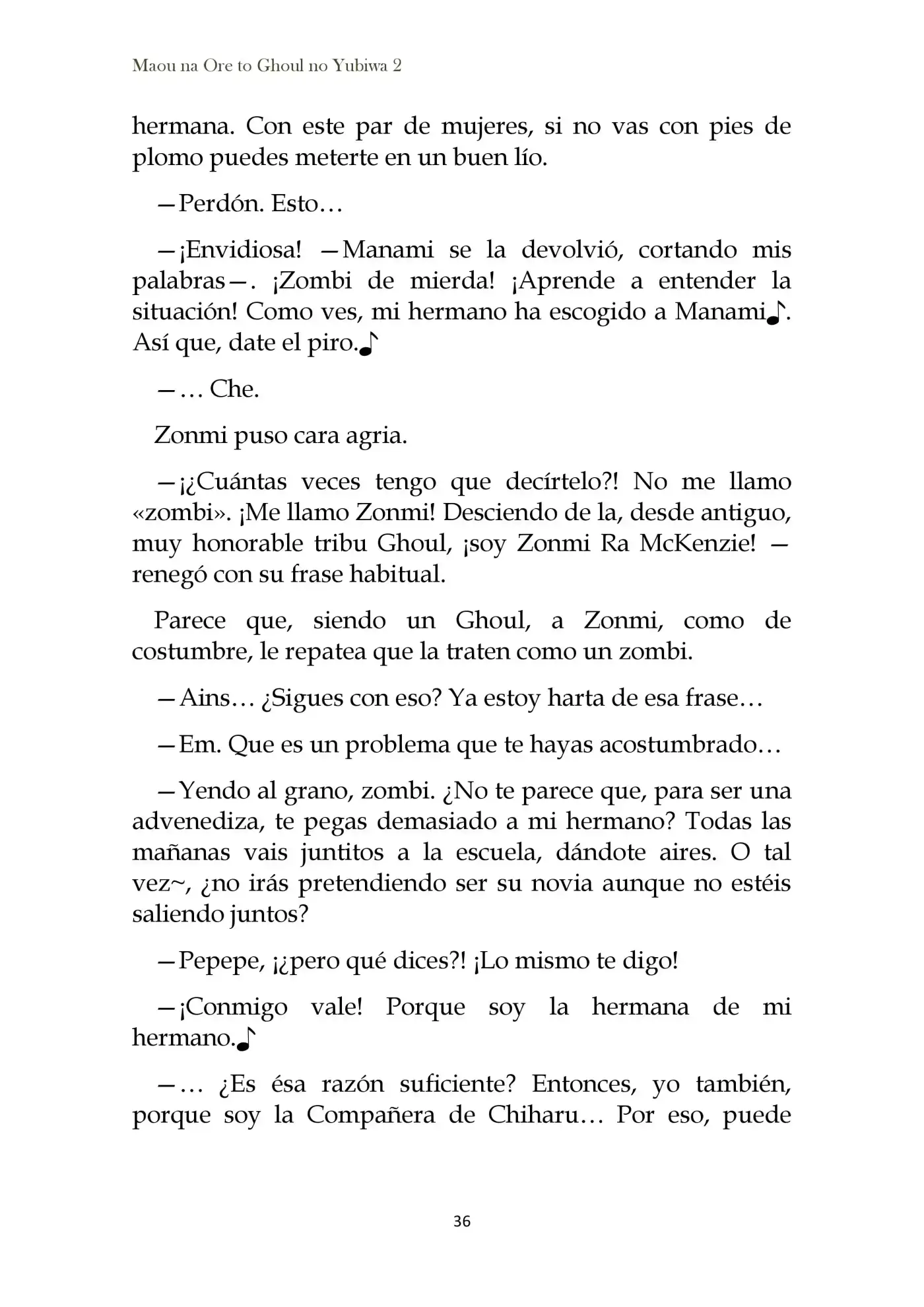 Maou Na Ore To Fushihime No Yubiwa (novela) - Capítulo 8 - Página 10 - LectorTMOo