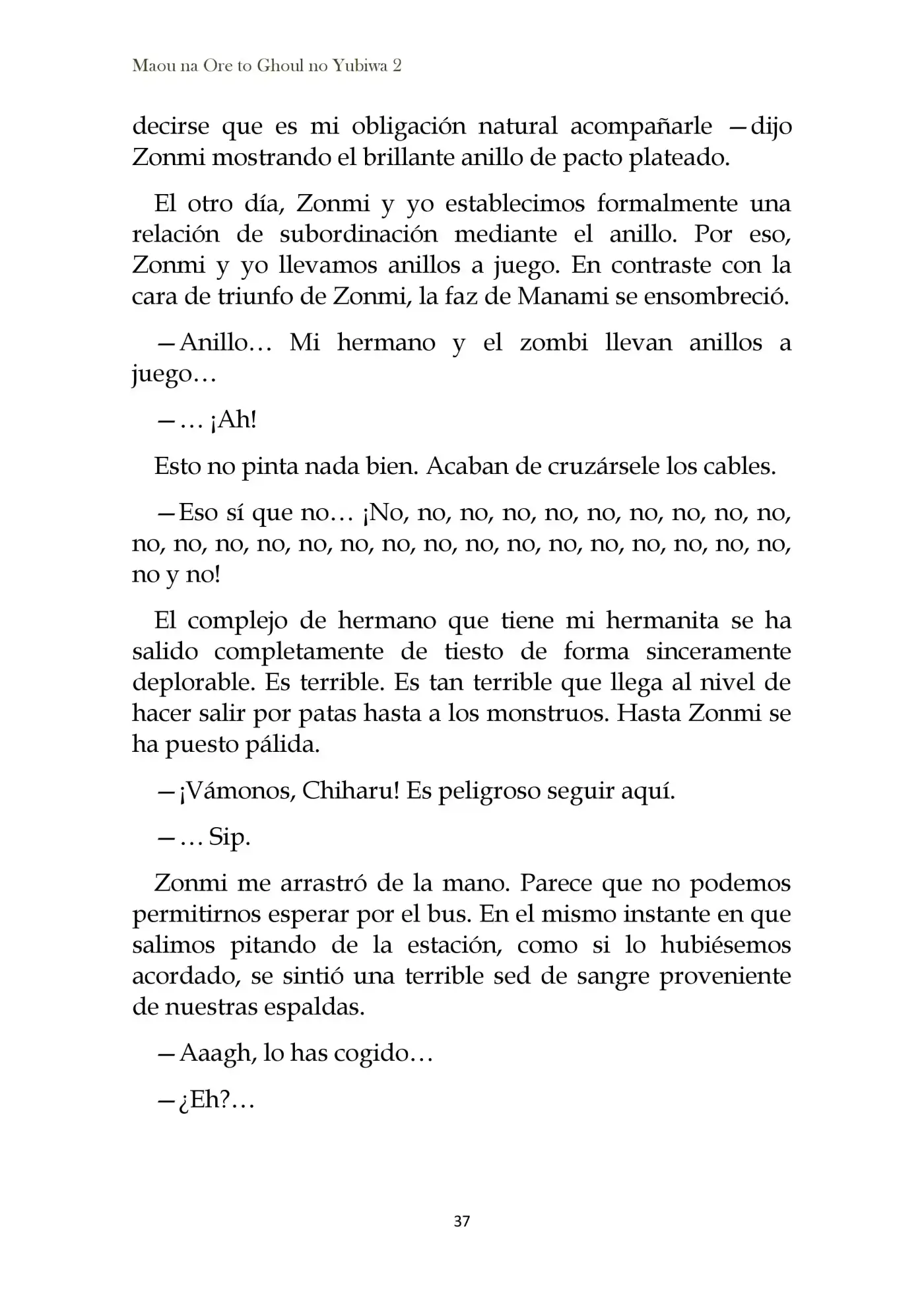Maou Na Ore To Fushihime No Yubiwa (novela) - Capítulo 8 - Página 11 - LectorTMOo