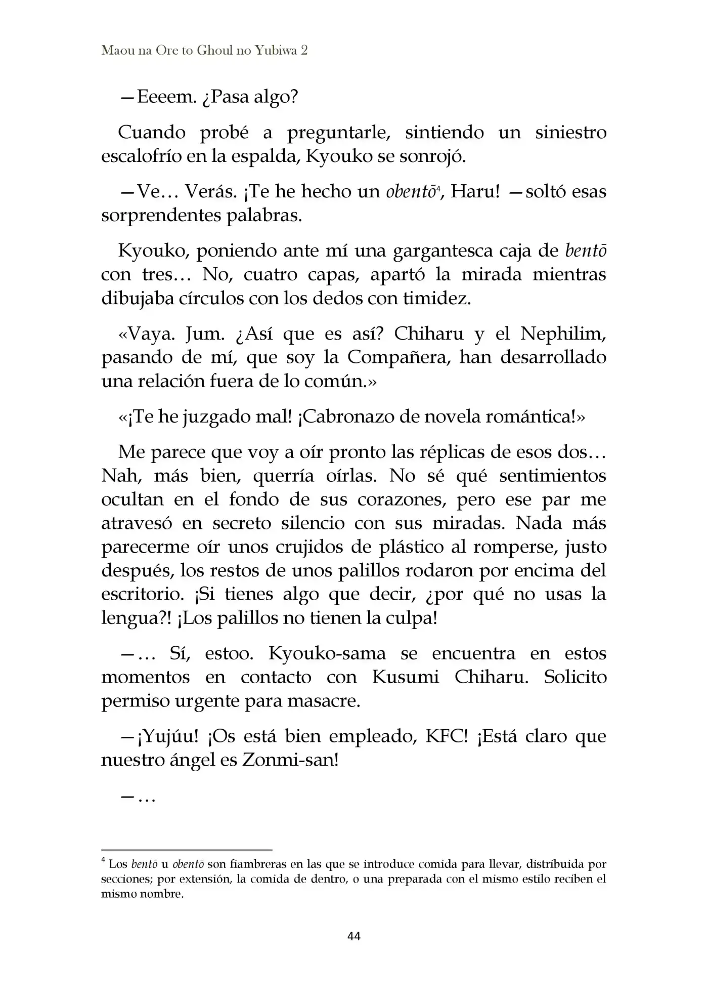 Maou Na Ore To Fushihime No Yubiwa (novela) - Capítulo 8 - Página 18 - LectorTMOo