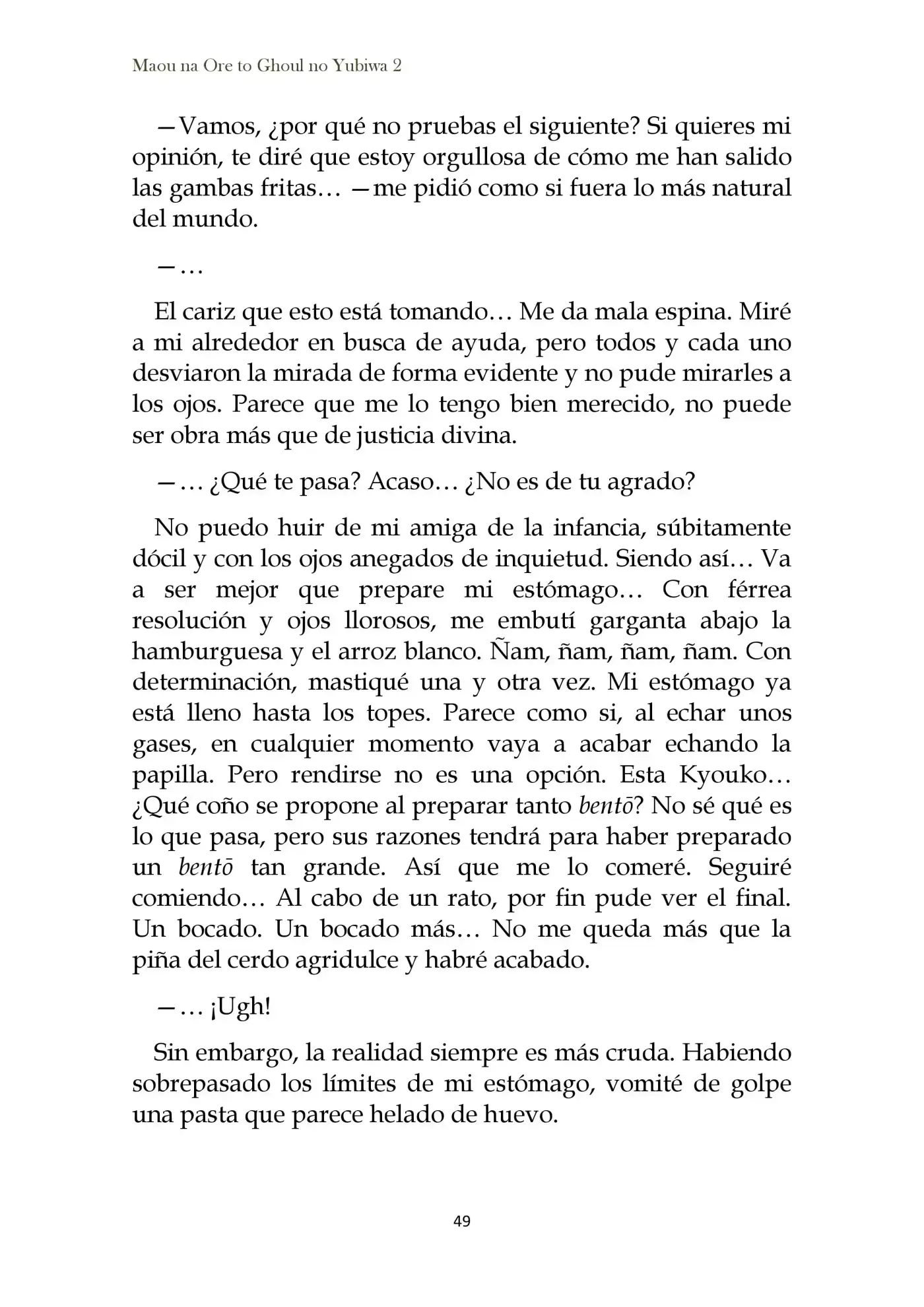 Maou Na Ore To Fushihime No Yubiwa (novela) - Capítulo 8 - Página 23 - LectorTMOo