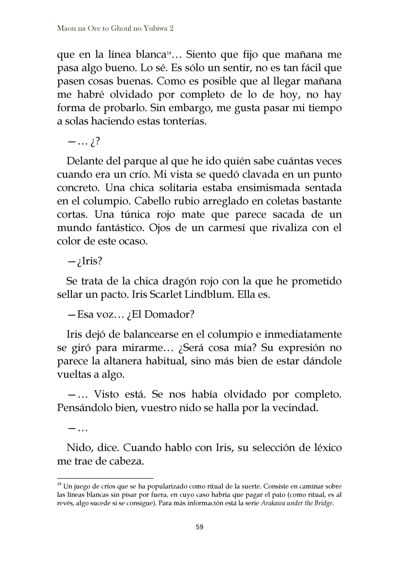 Maou Na Ore To Fushihime No Yubiwa (novela) - Capítulo 9 - Página 5 - LectorTMOo