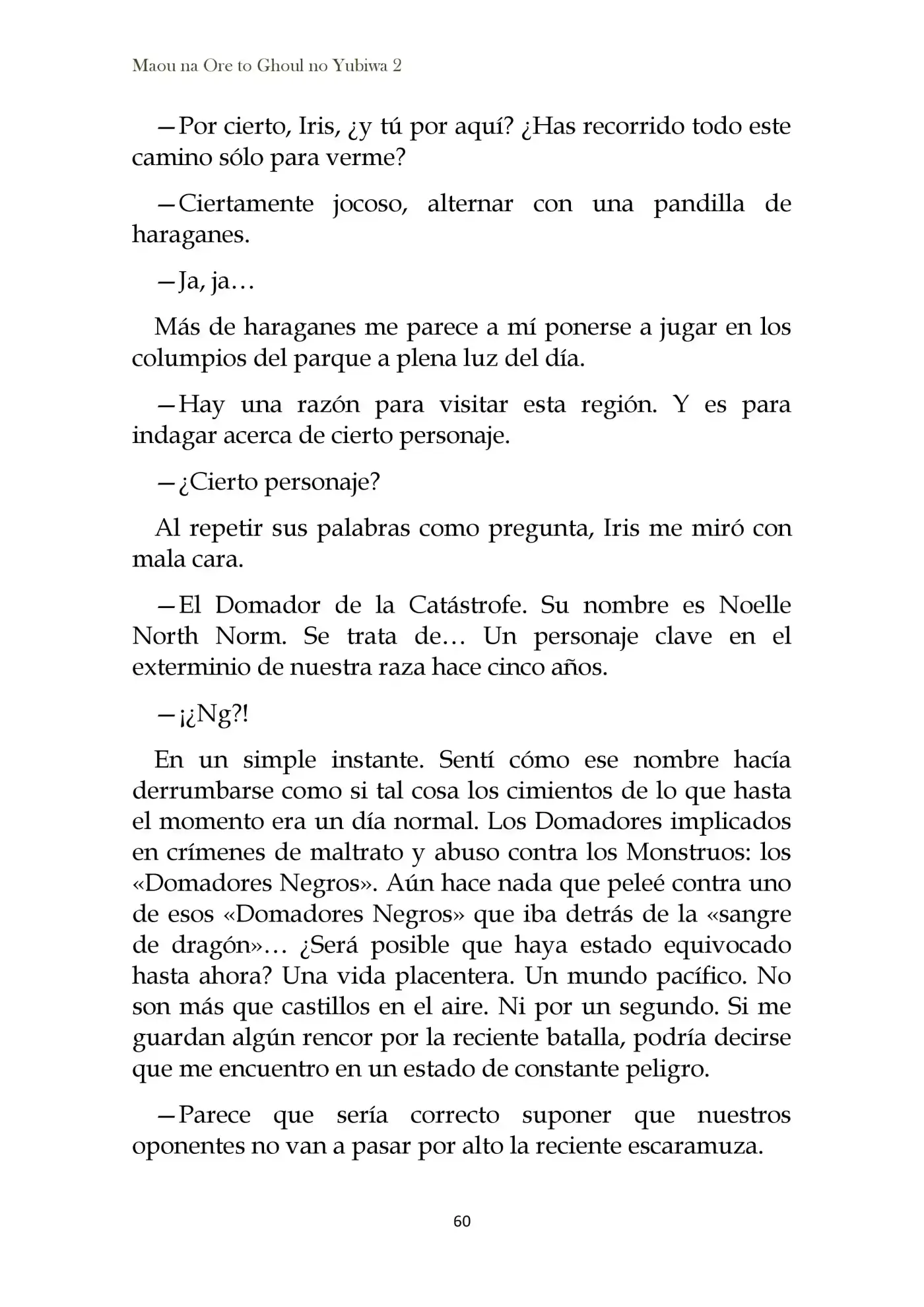 Maou Na Ore To Fushihime No Yubiwa (novela) - Capítulo 9 - Página 6 - LectorTMOo