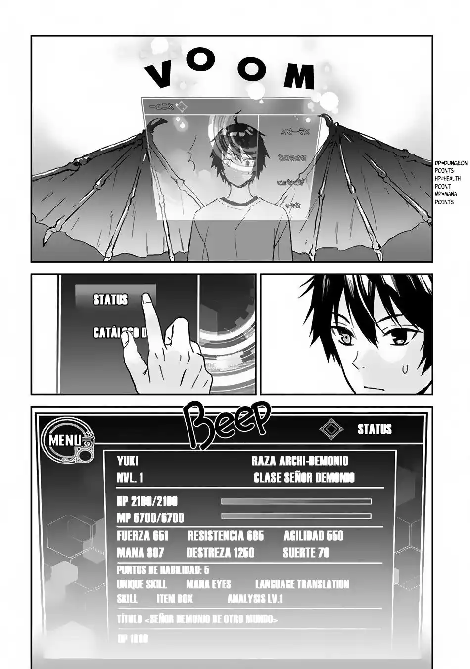 Maou Ni Natta Node, Dungeon Tsukutte Jingai Musume To Honobono Suru - Capítulo 1.1 - Página 7 - LectorTMOo