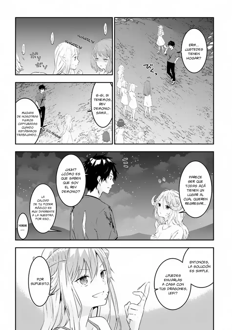 Maou Ni Natta Node, Dungeon Tsukutte Jingai Musume To Honobono Suru - Capítulo 10 - Página 16 - LectorTMOo