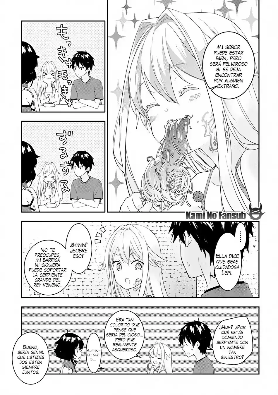 Maou Ni Natta Node, Dungeon Tsukutte Jingai Musume To Honobono Suru - Capítulo 23.1 - Página 12 - LectorTMOo