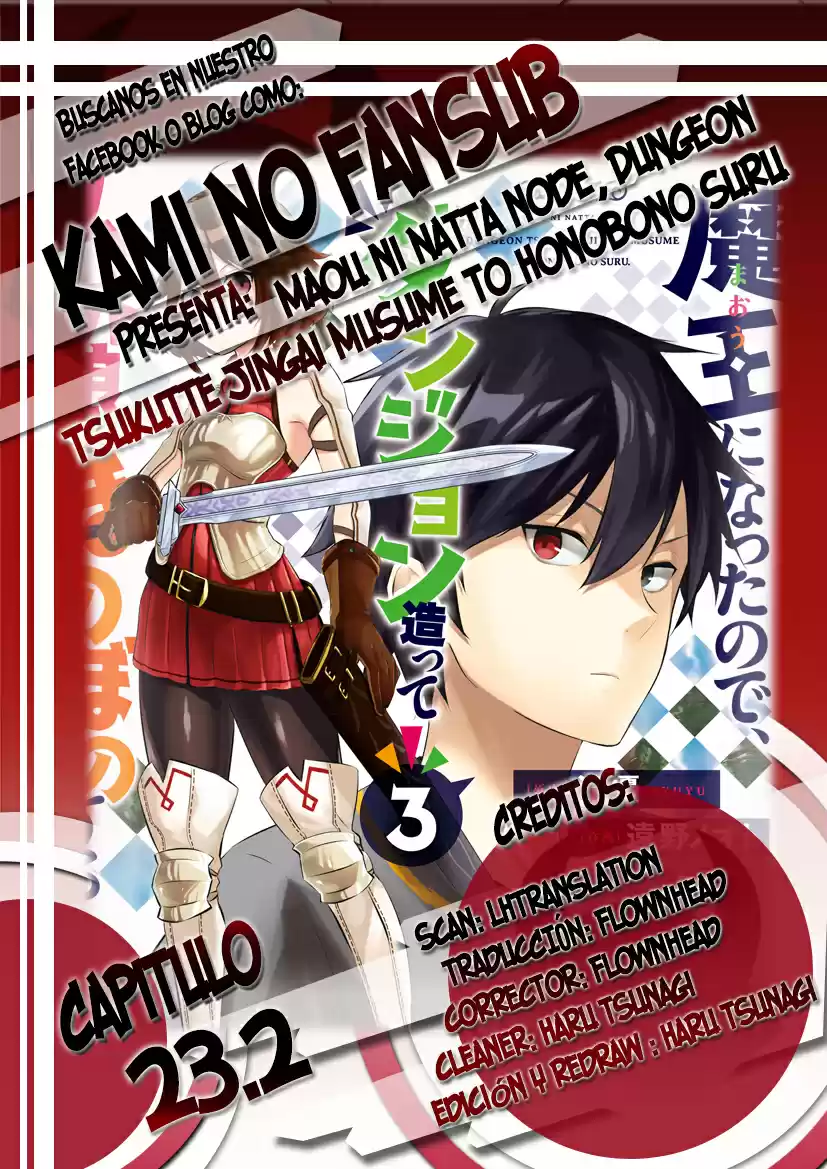 Maou Ni Natta Node, Dungeon Tsukutte Jingai Musume To Honobono Suru - Capítulo 23.2 - Página 1 - LectorTMOo