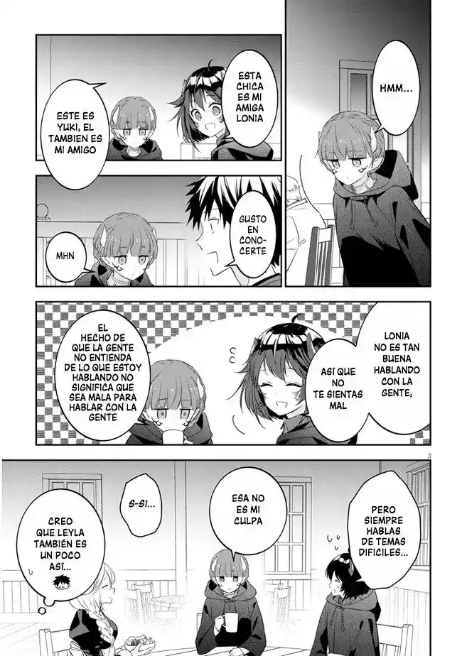 Maou Ni Natta Node, Dungeon Tsukutte Jingai Musume To Honobono Suru - Capítulo 54.1 - Página 3 - LectorTMOo