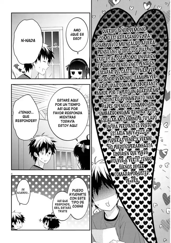 Maou Ni Natta Node, Dungeon Tsukutte Jingai Musume To Honobono Suru - Capítulo 54.1 - Página 8 - LectorTMOo