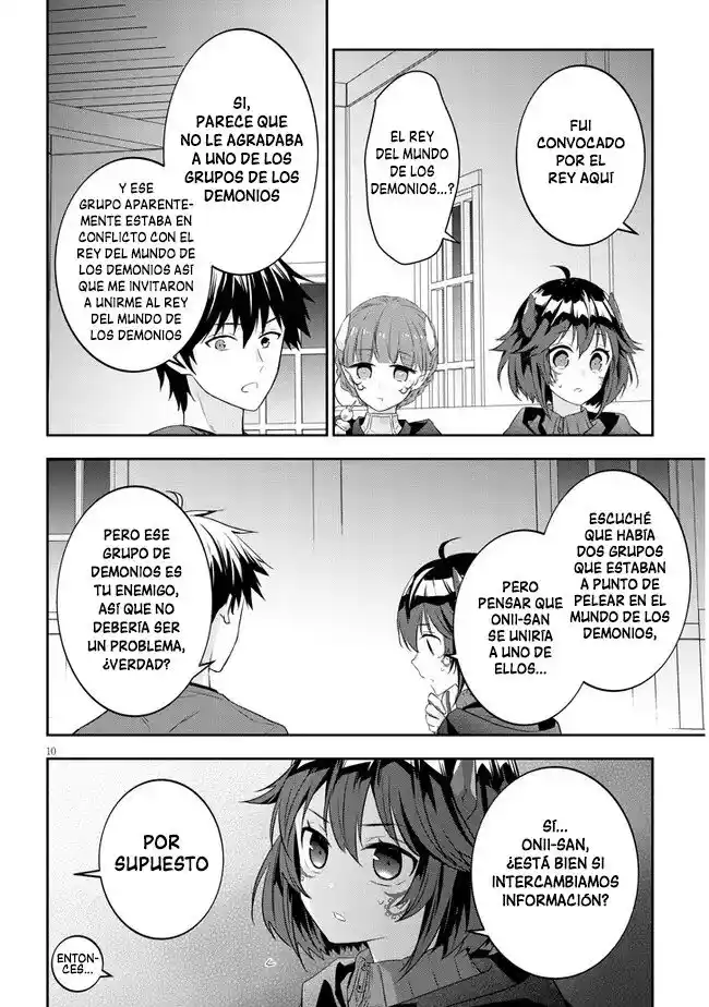 Maou Ni Natta Node, Dungeon Tsukutte Jingai Musume To Honobono Suru - Capítulo 54.1 - Página 10 - LectorTMOo