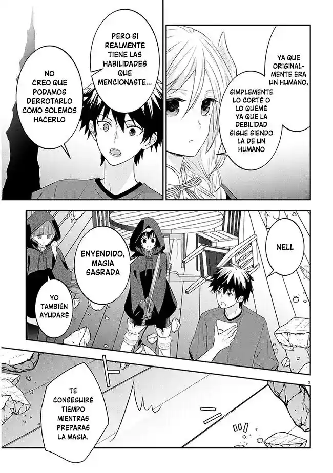 Maou Ni Natta Node, Dungeon Tsukutte Jingai Musume To Honobono Suru - Capítulo 55.1 - Página 3 - LectorTMOo